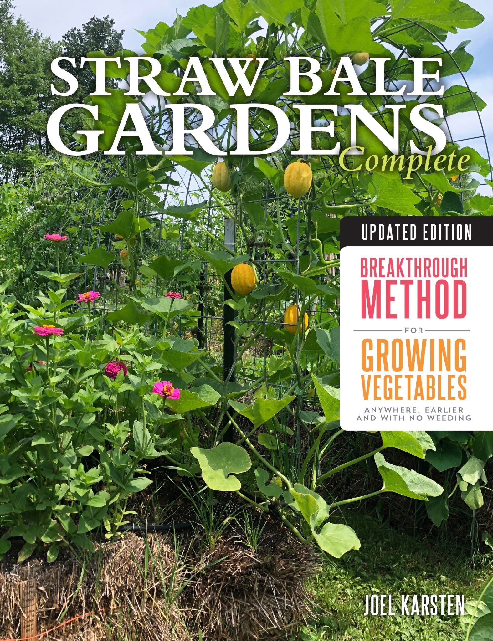 Straw Bale Gardens Complete