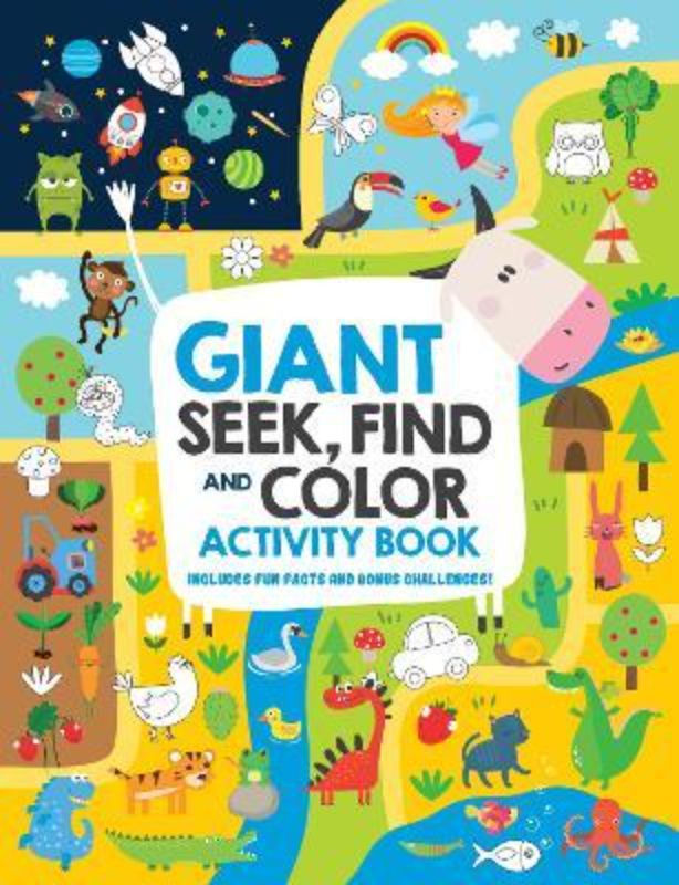 Giant Seek Find and Color Activity Book