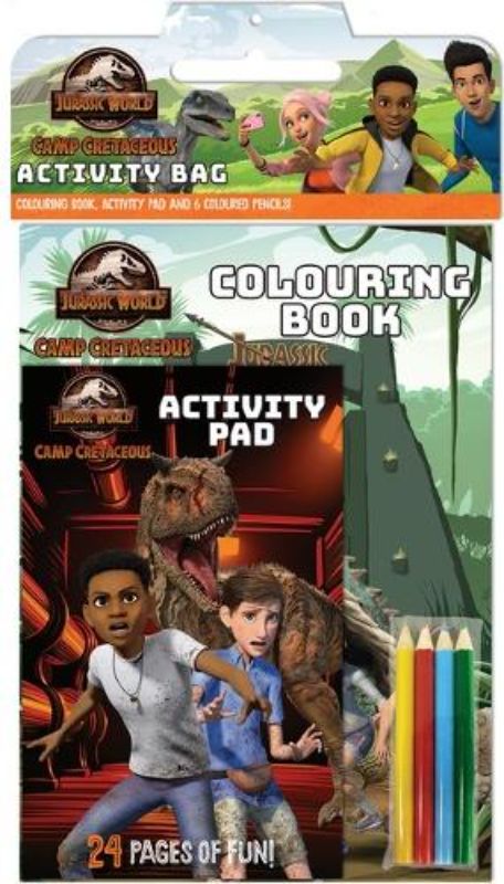 Jurassic World Camp Cretaceous: Activity Bag (Universal)
(Paperback)
