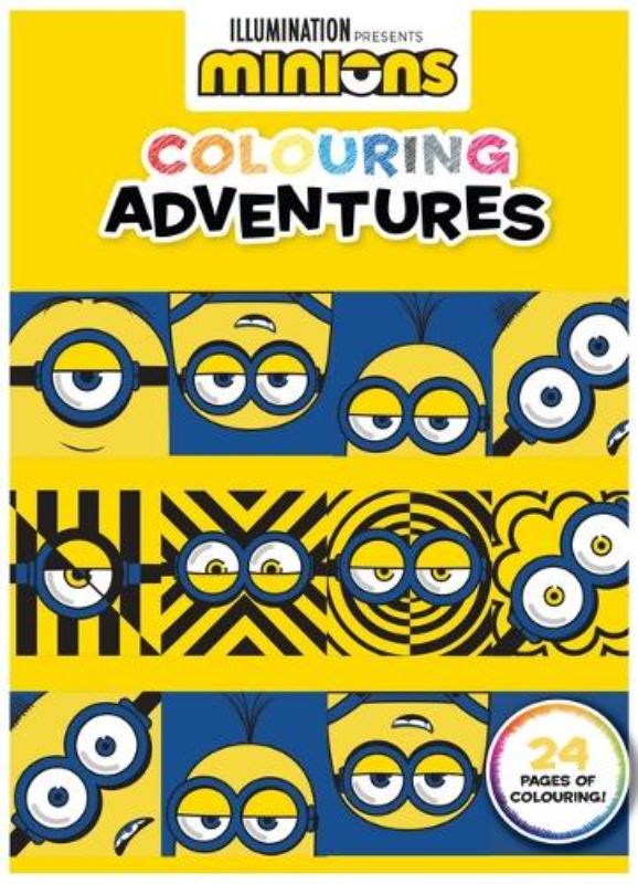 Minions: Colouring Adventures (Universal)
(Paperback)