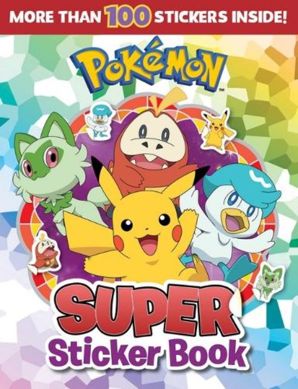 PokeMon: Super Sticker Book
(Paperback)