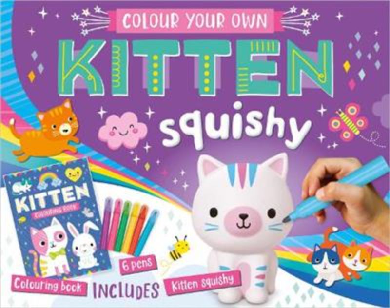 Colour Your Own Colour Your Own Kitten Squishy
(Hardback)