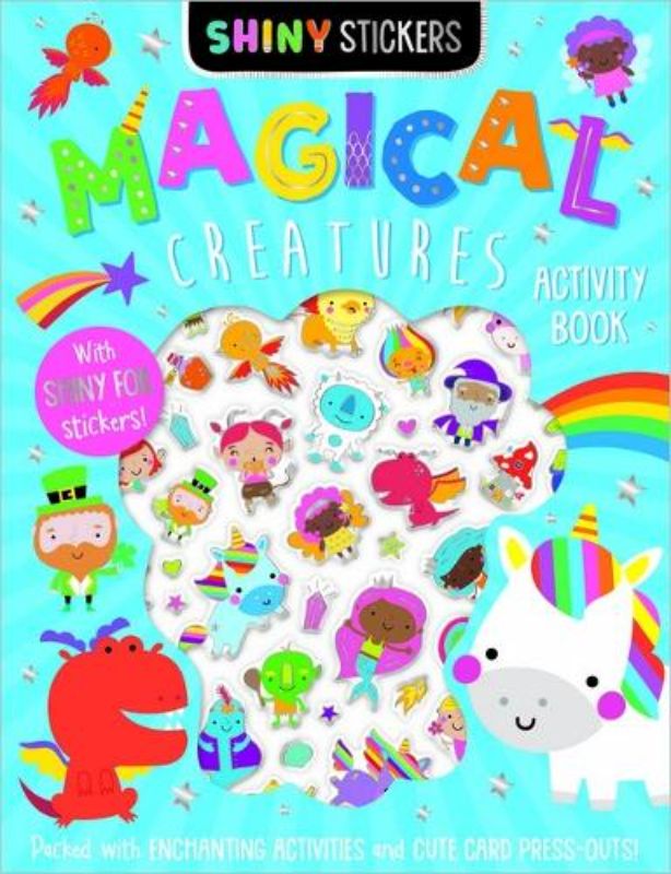 Magical Creatures Activity Book (Shiny Stickers)
(Paperback)