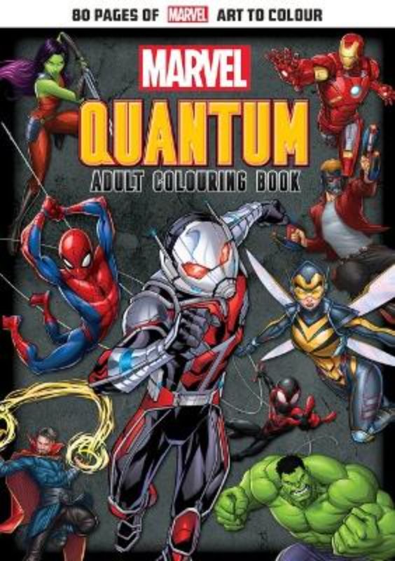 Marvel: Quantum Adult Colouring Book (Featuring Ant-Man and the Wasp)
