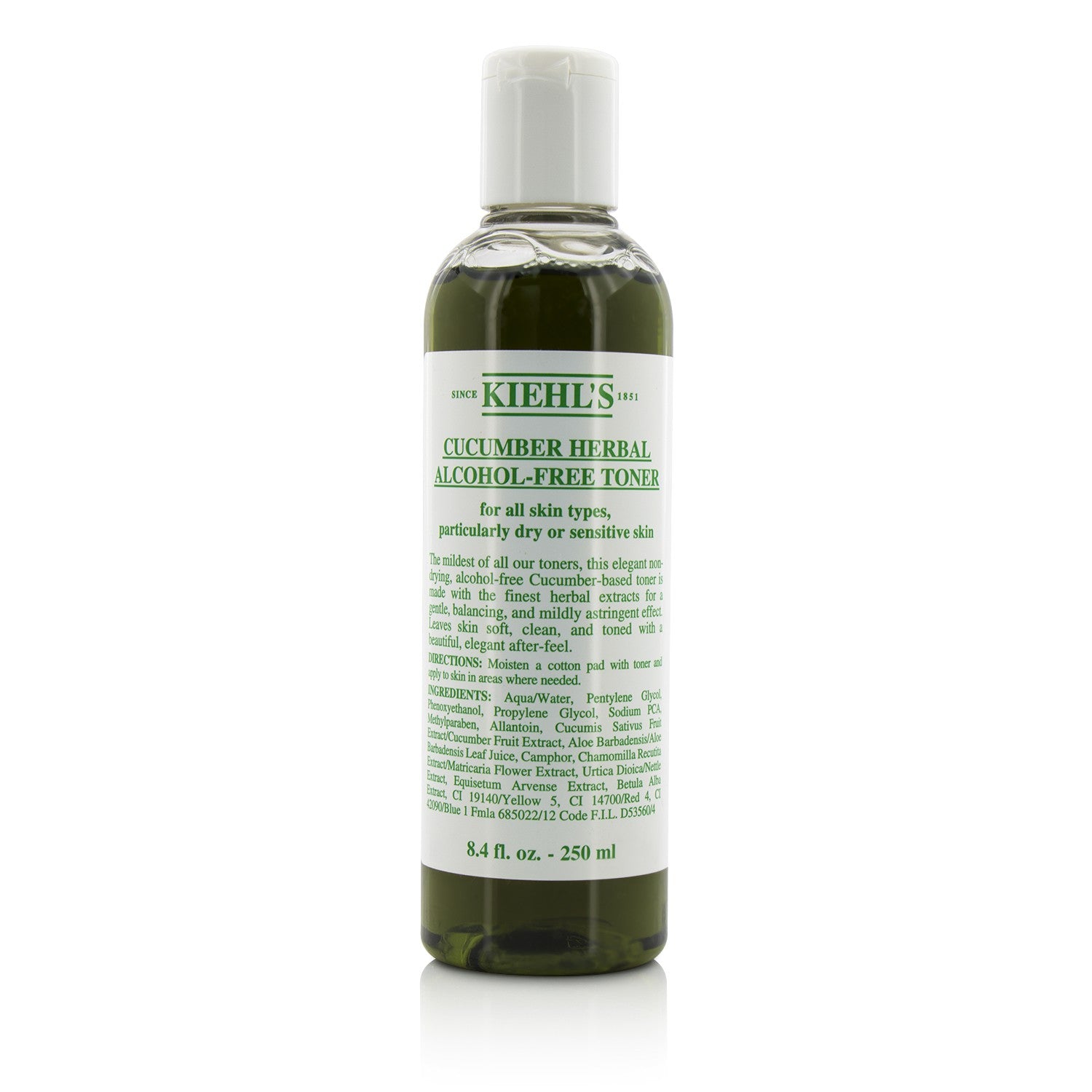 Kiehl's Cucumber Herbal Alcohol-Free Toner - For Dry or Sensitive Skin Types  25