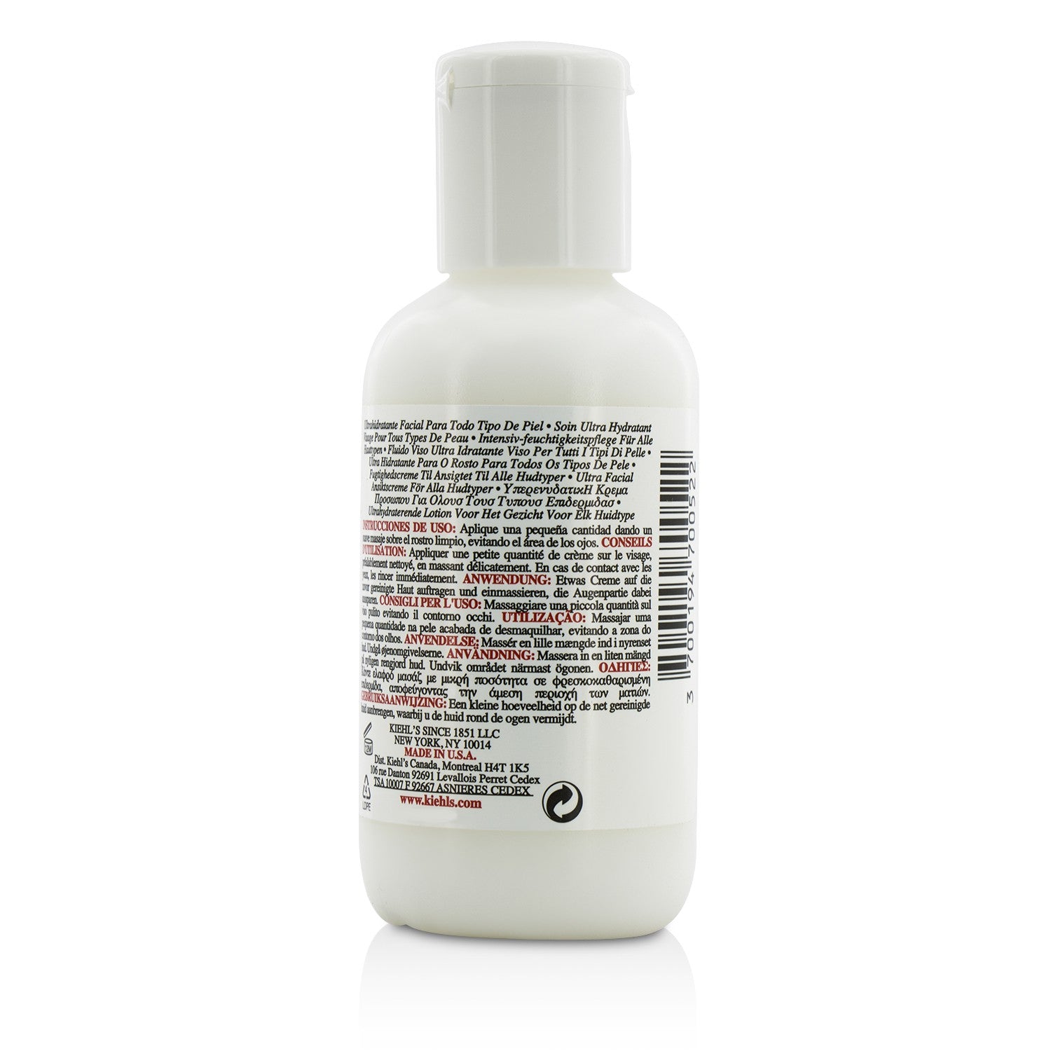 Kiehl's Ultra Facial Moisturizer - For All Skin Types 125ml/4.2oz