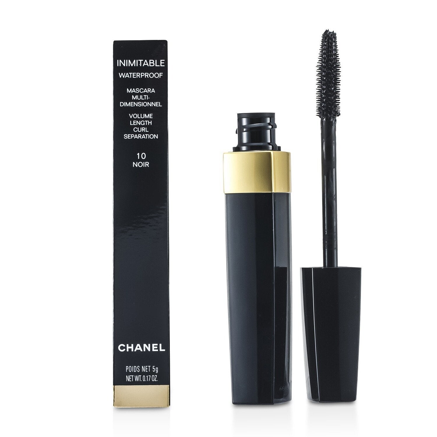 Chanel Inimitable Waterproof Multi Dimensional Mascara - # 10 Noir 5g/0.17oz