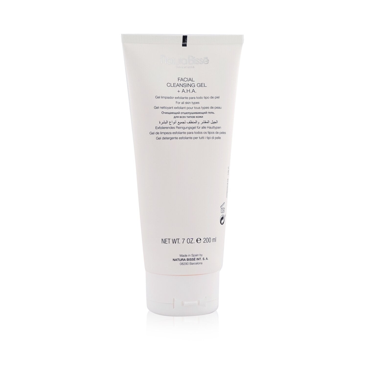 Natura Bisse Facial Cleansing Gel with AHA (For Normal to Oily Skin) 200ml/7oz