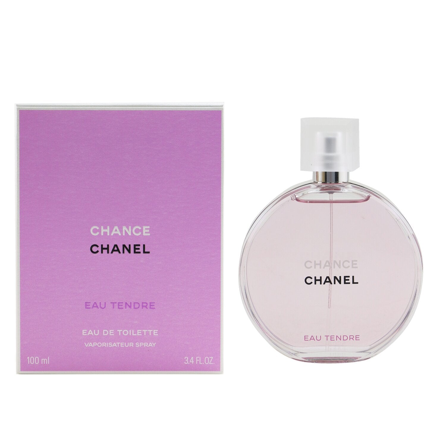 Chanel Chance Eau Tendre Eau De Toilette Spray 100ml/3.4oz