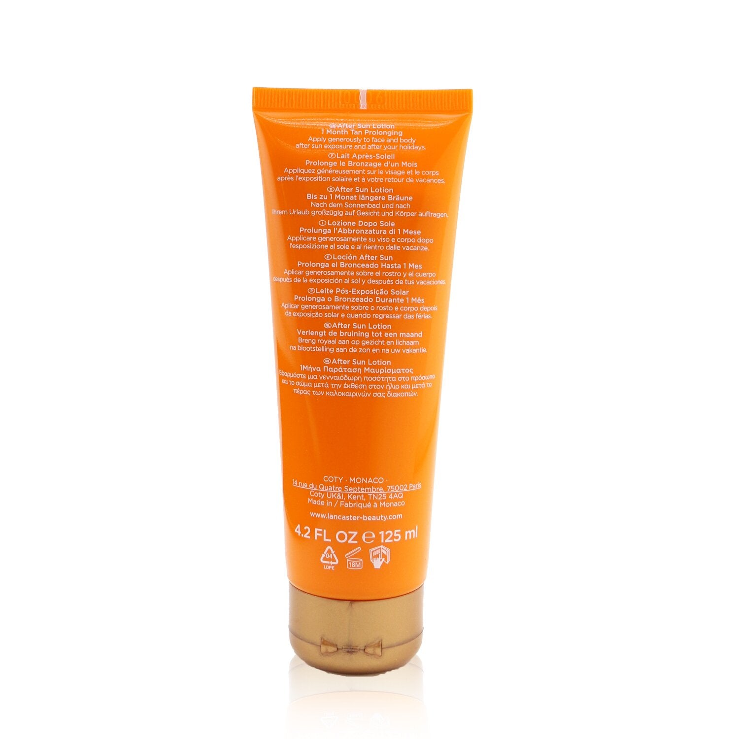Lancaster Golden Tan Maximizer 1 Month Tan Prolonging After Sun Lotion 125ml/4.2