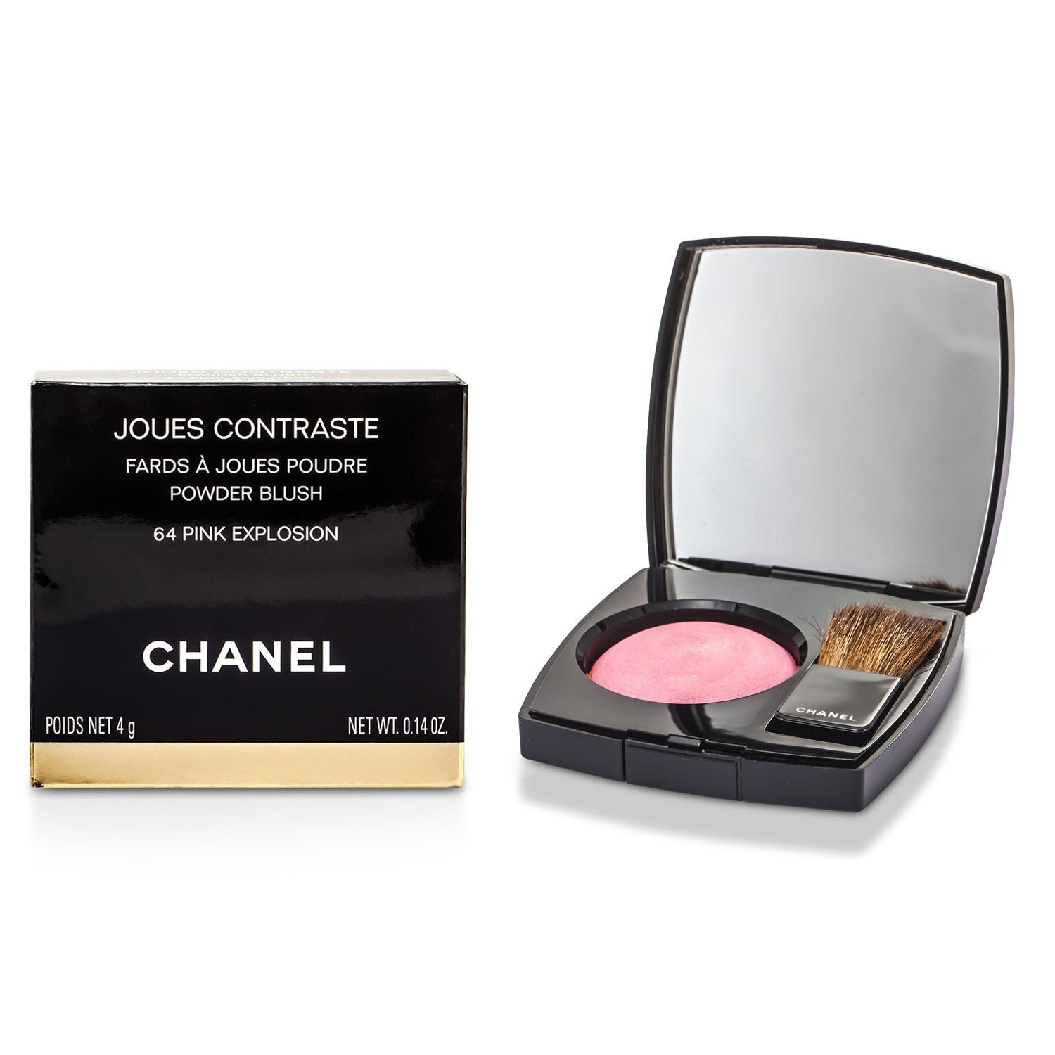 Chanel Powder Blush - No. 64 Pink Explosion 4g/0.14oz