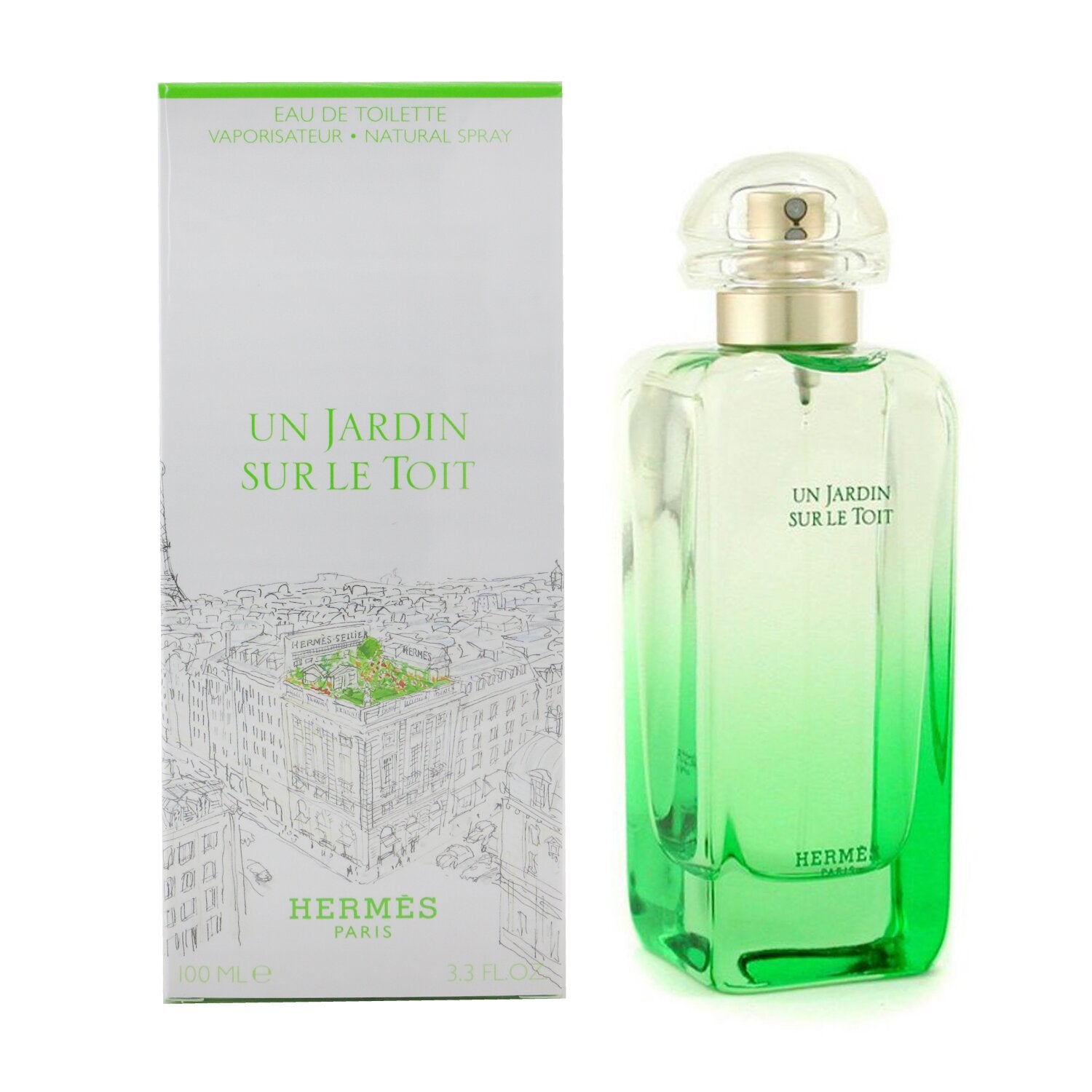 Hermes Un Jardin Sur Le Toit Eau De Toilette Spray 100ml/3.3oz