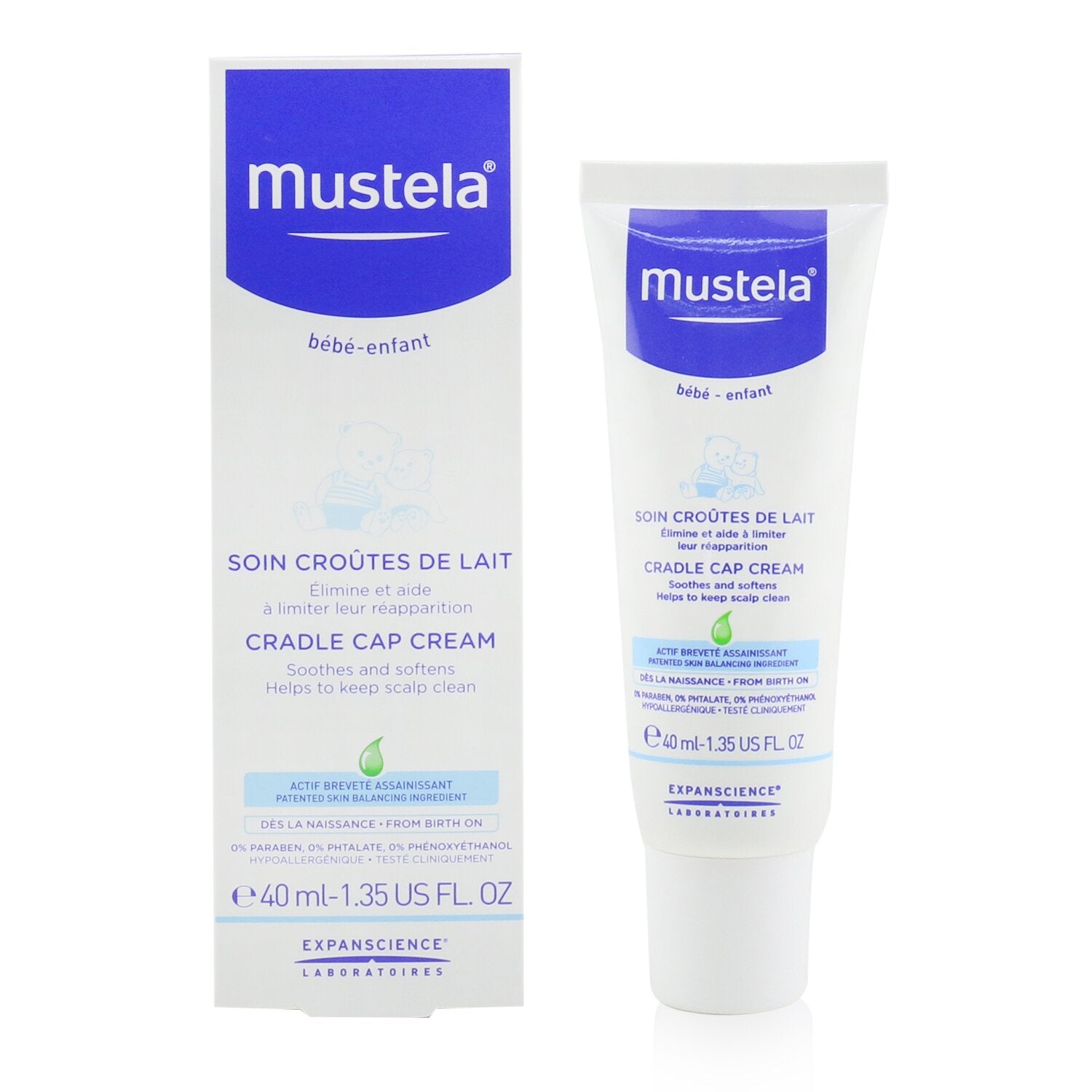 Mustela Stelaker/ Cradle Cap  40ml/1.3oz