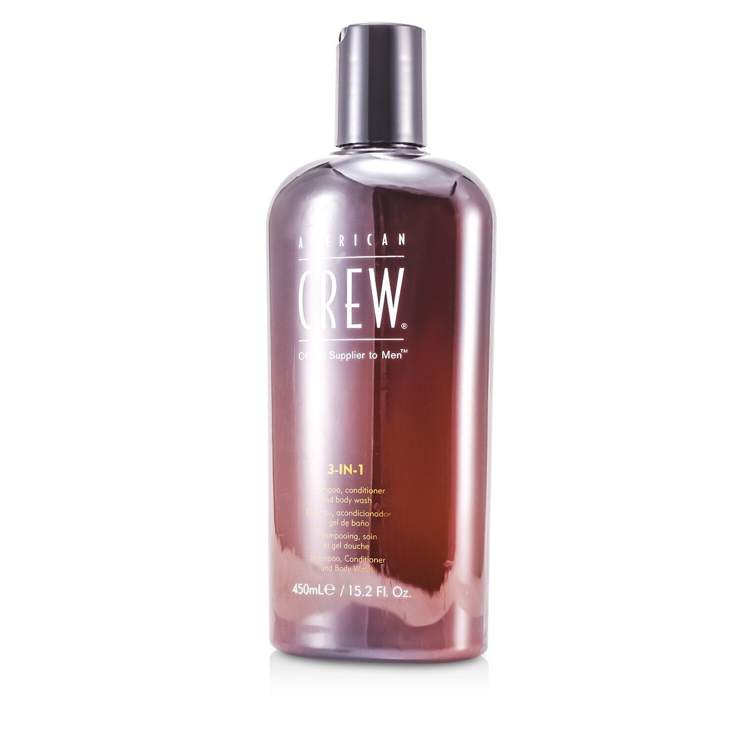 American Crew Men 3-IN-1 Shampoo, Conditioner &amp; Body Wash  450ml/15.2oz