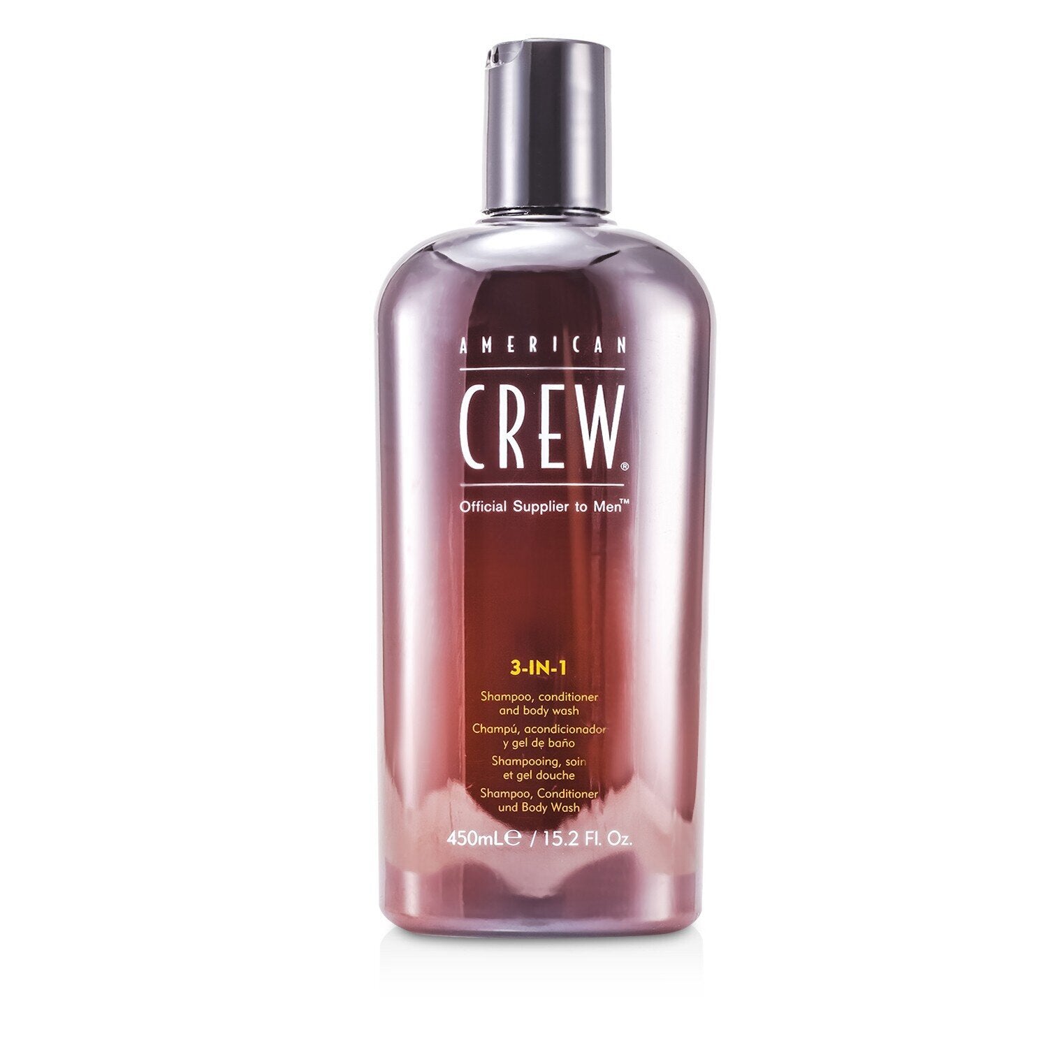 American Crew Men 3-IN-1 Shampoo, Conditioner &amp; Body Wash  450ml/15.2oz