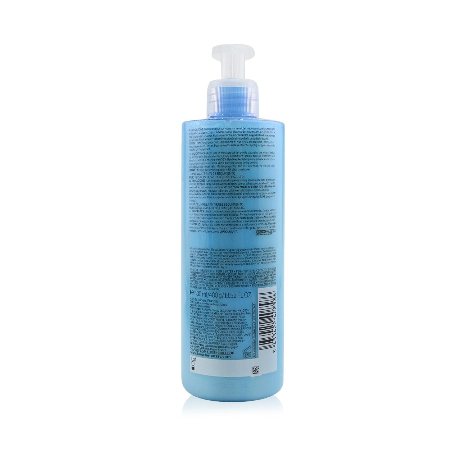 La Roche Posay Lipikar Surgras Concentrated Shower-Cream 400ml/13.5oz