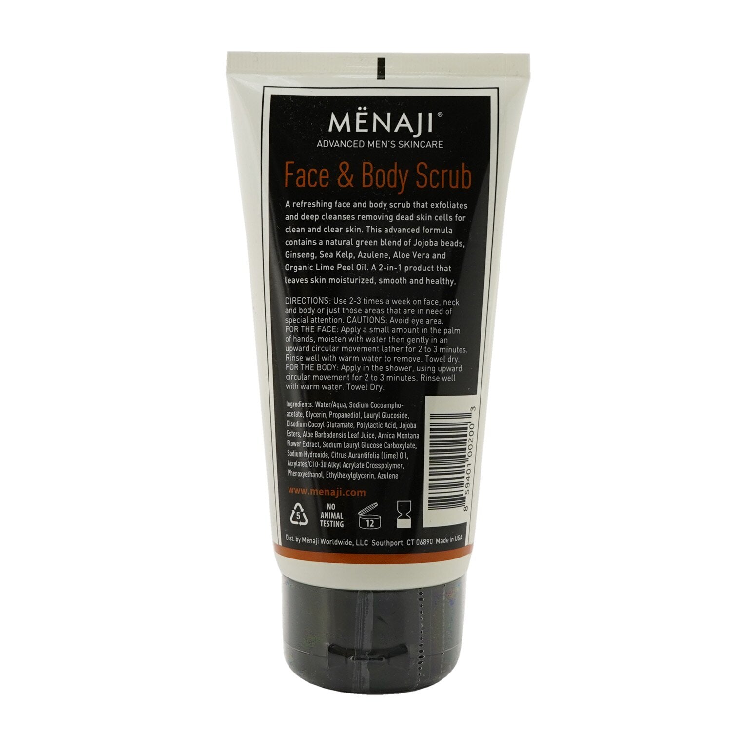 Menaji Face & Body Scrub 170ml/5.75oz