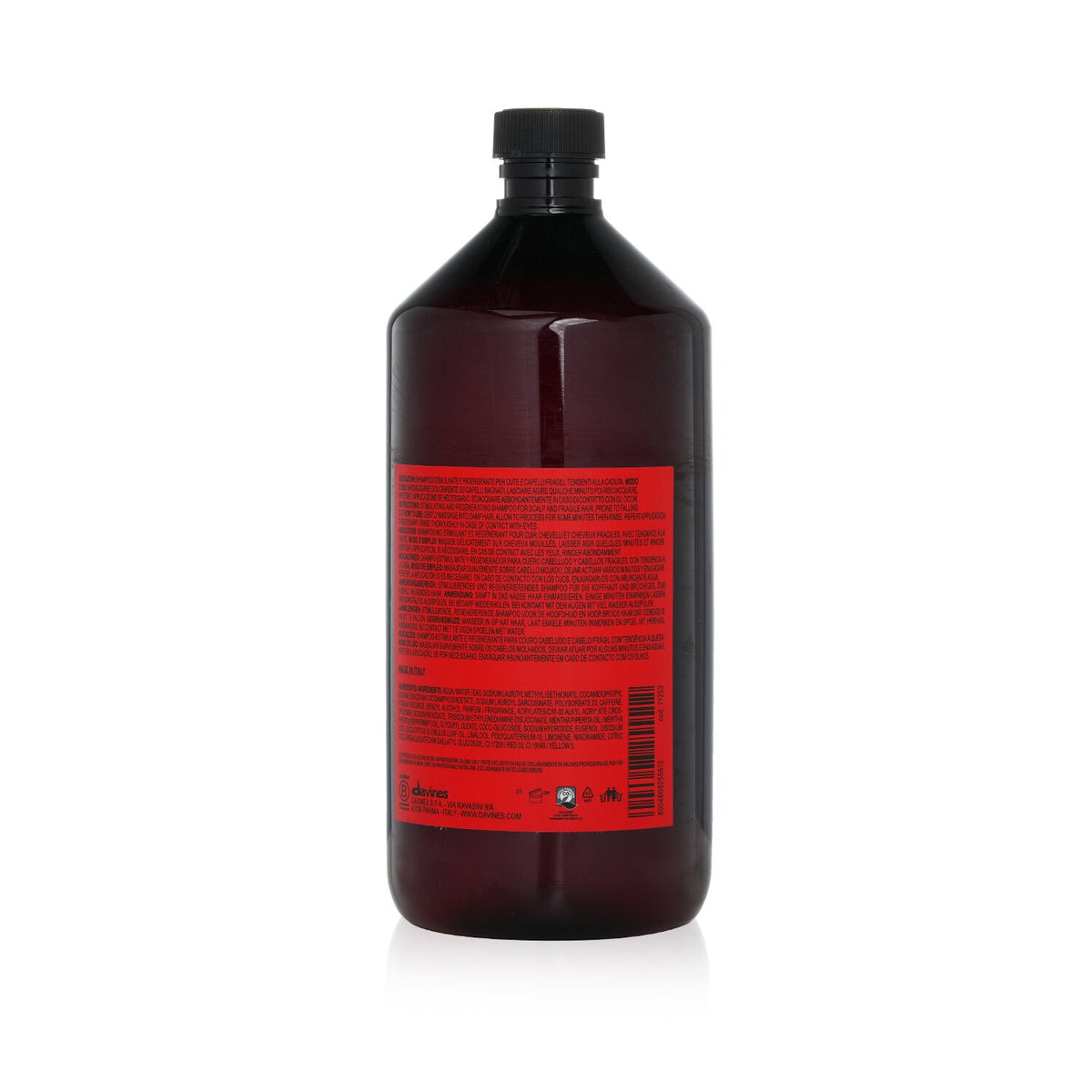 Davines Natural Tech Energizing Shampoo (For Scalp &amp; Fragile, Thinning