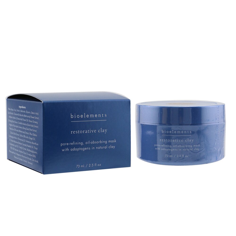 Bioelements Restorative Clay - Pore-Refining Facial Mask  73ml/2.5oz