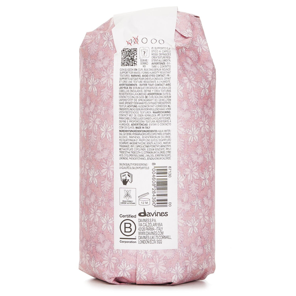 Davines More Inside This Is A Curl Building Serum (For Flexible, Curly Looks)