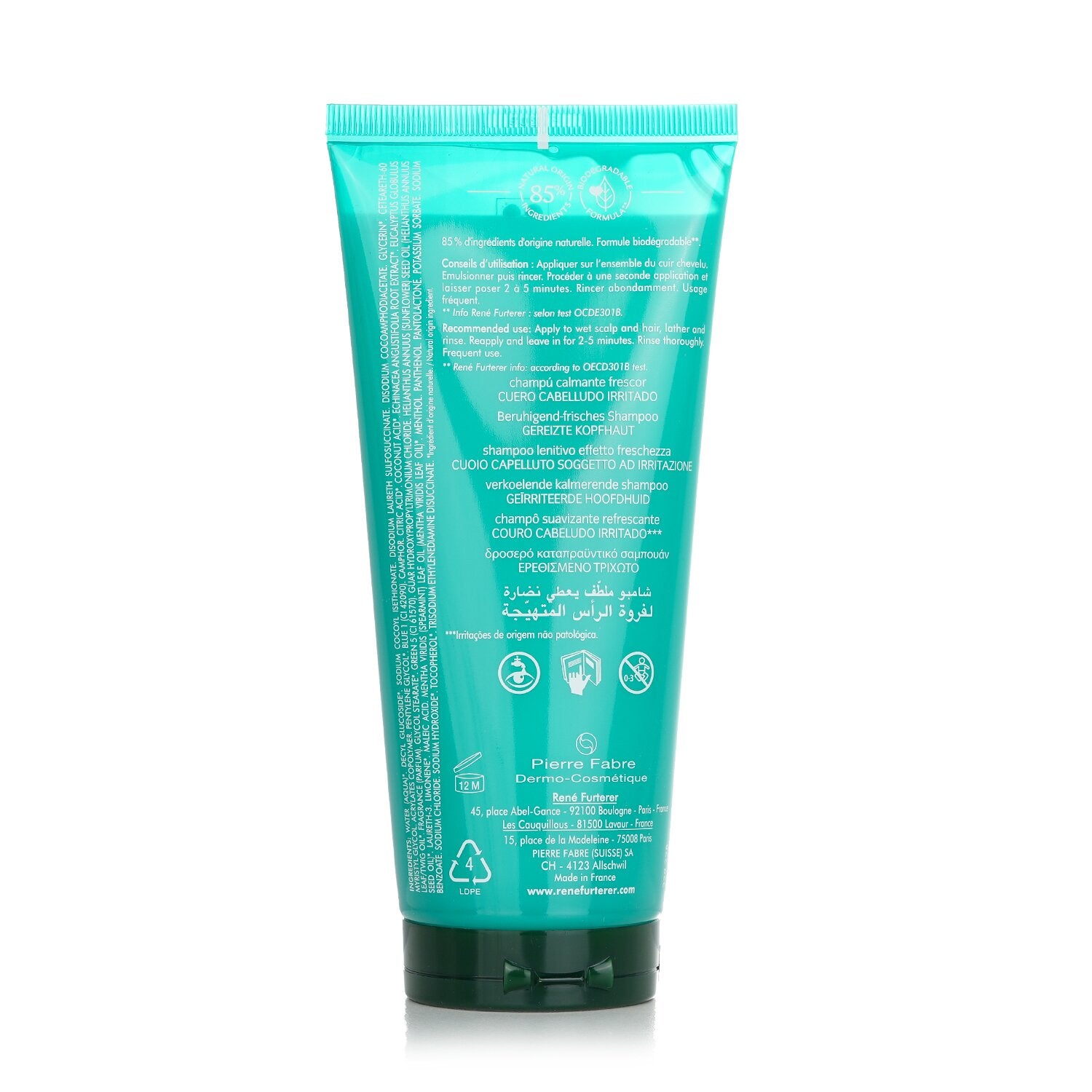 Rene Furterer Astera Soothing Freshness Shampoo (For Irritated Scalp) 200ml/6.76