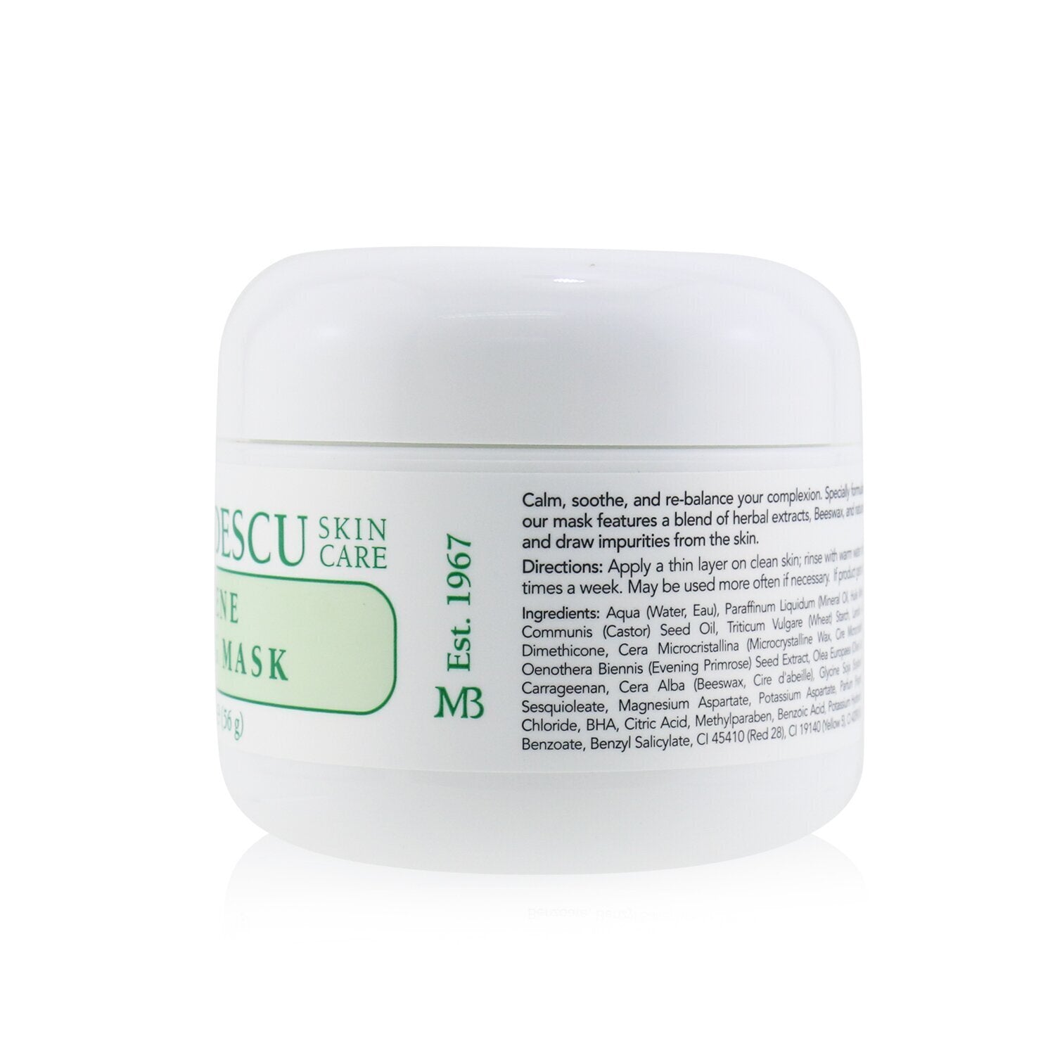 Mario Badescu Azulene Calming Mask - For All Skin Types 59ml/2oz