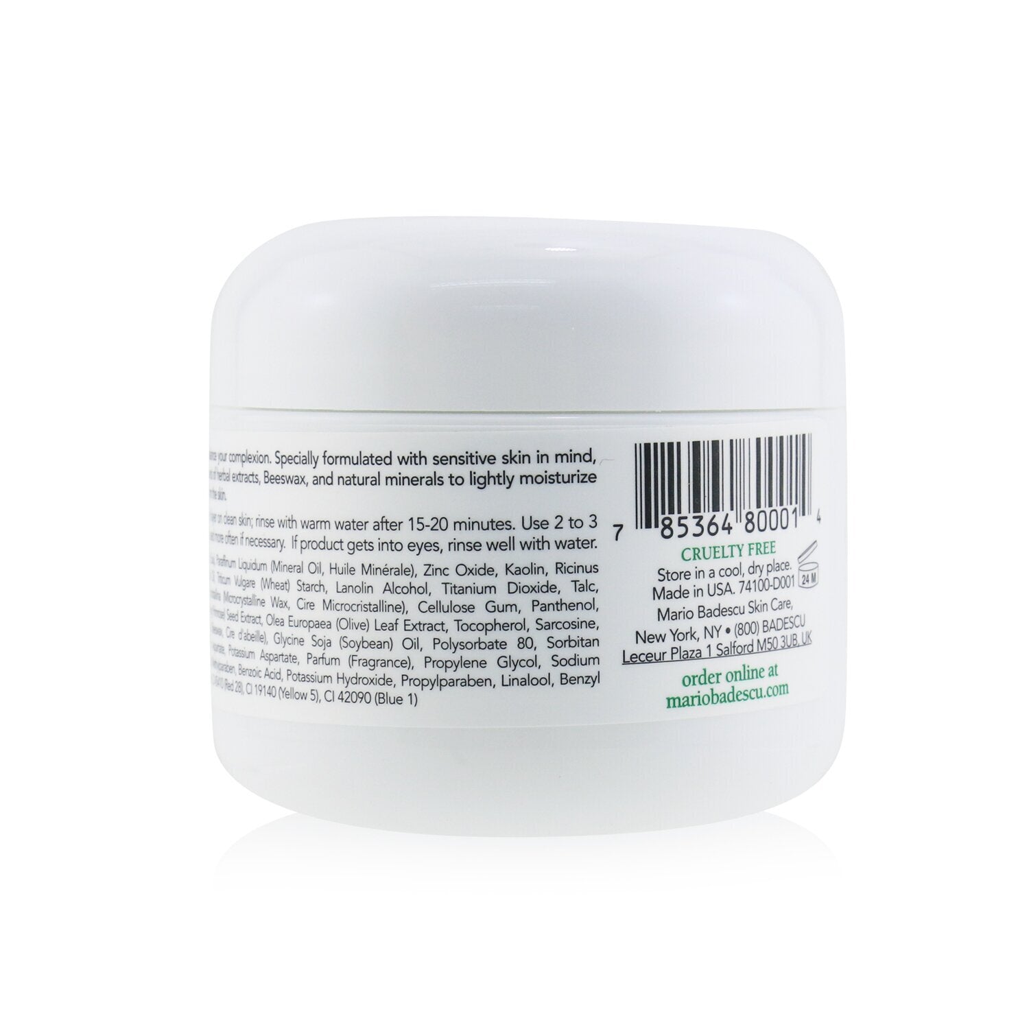 Mario Badescu Azulene Calming Mask - For All Skin Types 59ml/2oz