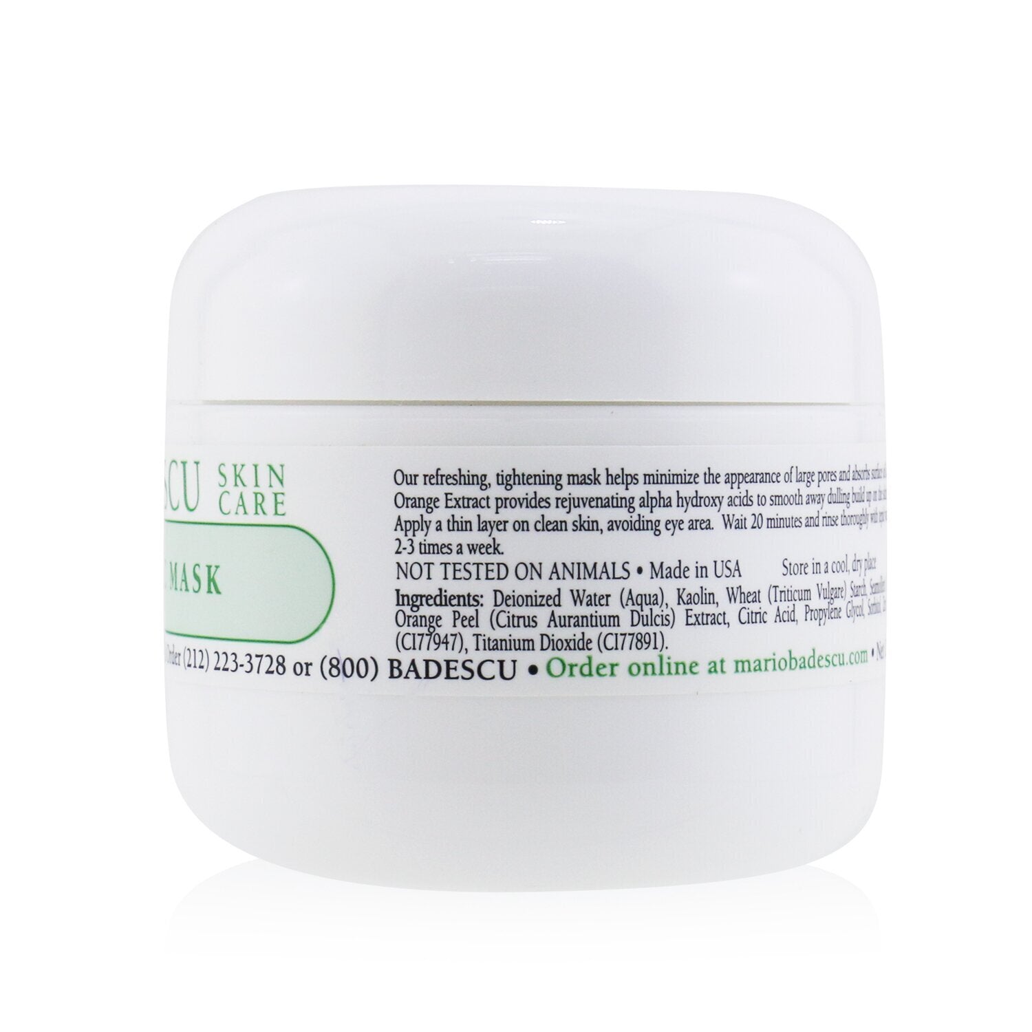 Mario Badescu Orange Tonic Mask - For Combination/ Oily/ Sensitive Skin Types 59