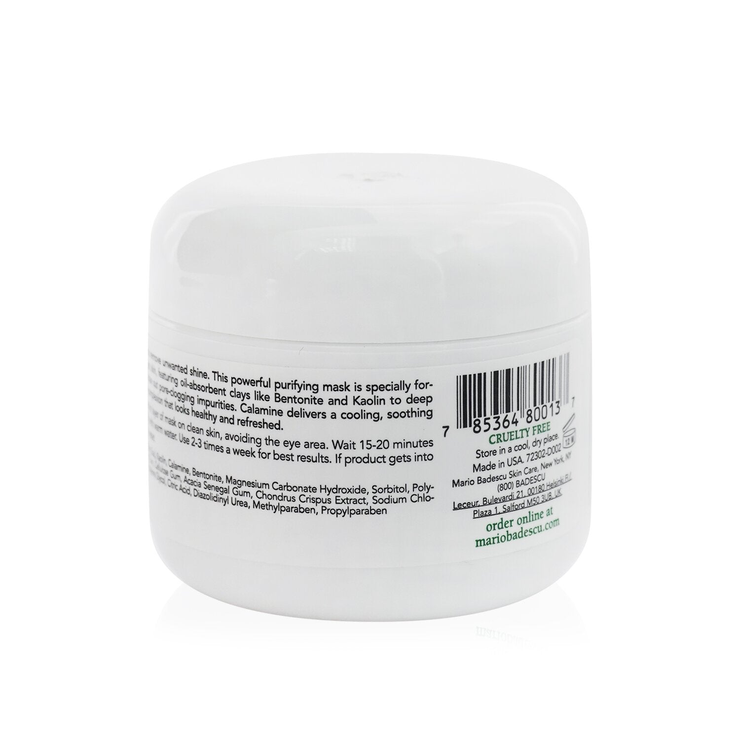 Mario Badescu Special Mask For Oily Skin - For Combination/ Oily/ Sensitive Skin