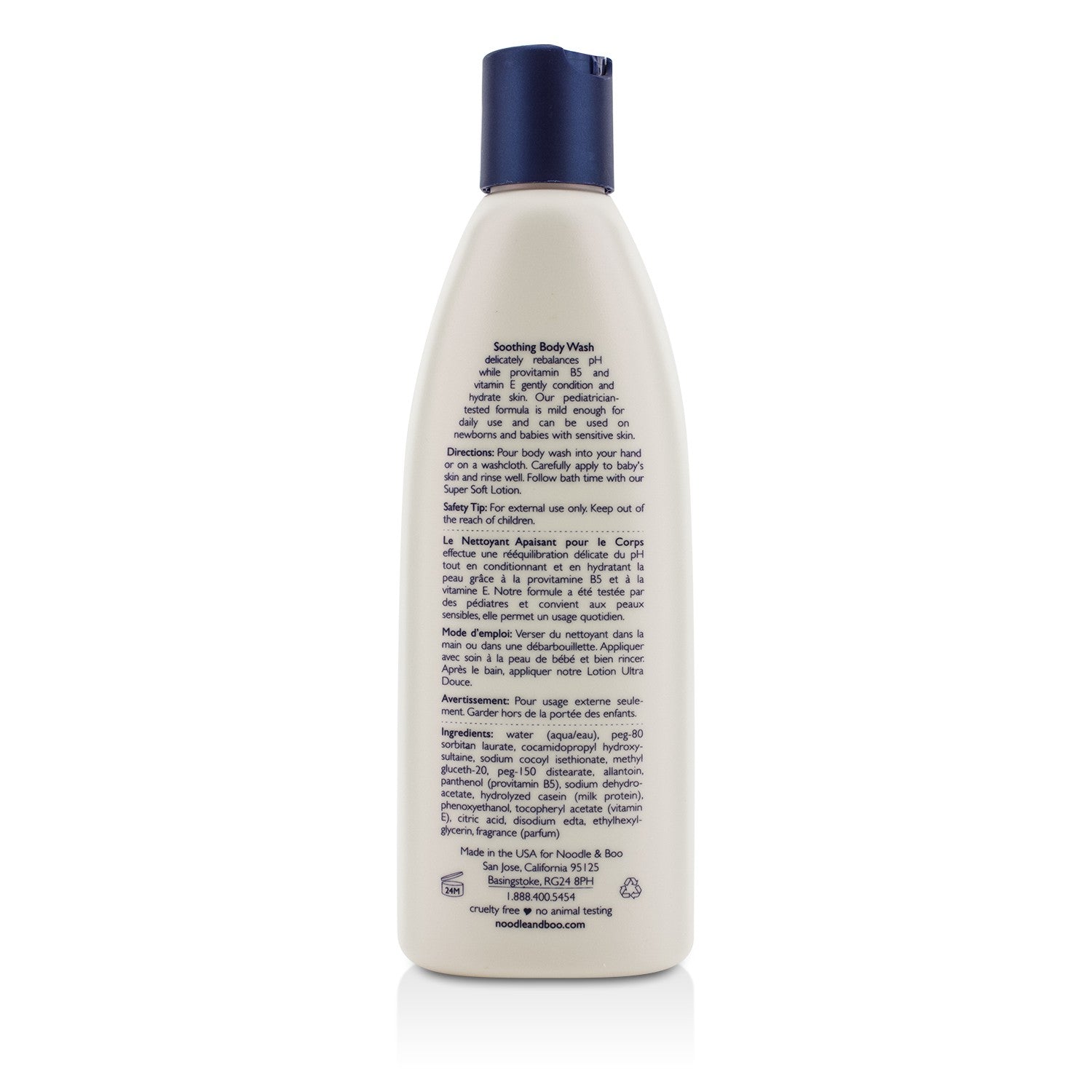 Noodle & Boo Soothing Body Wash - For Newborns & Babies with Sensitive Skin 237m