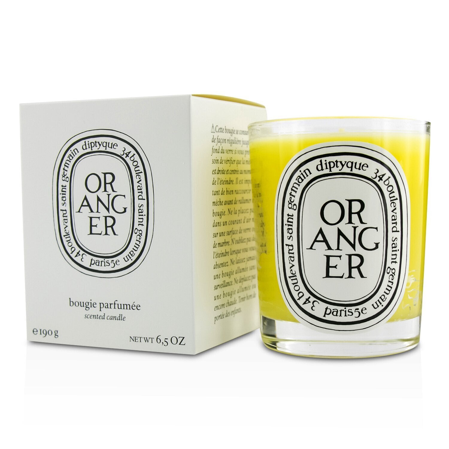 Diptyque Scented Candle - Oranger (Orange Tree) 190g/6.5oz