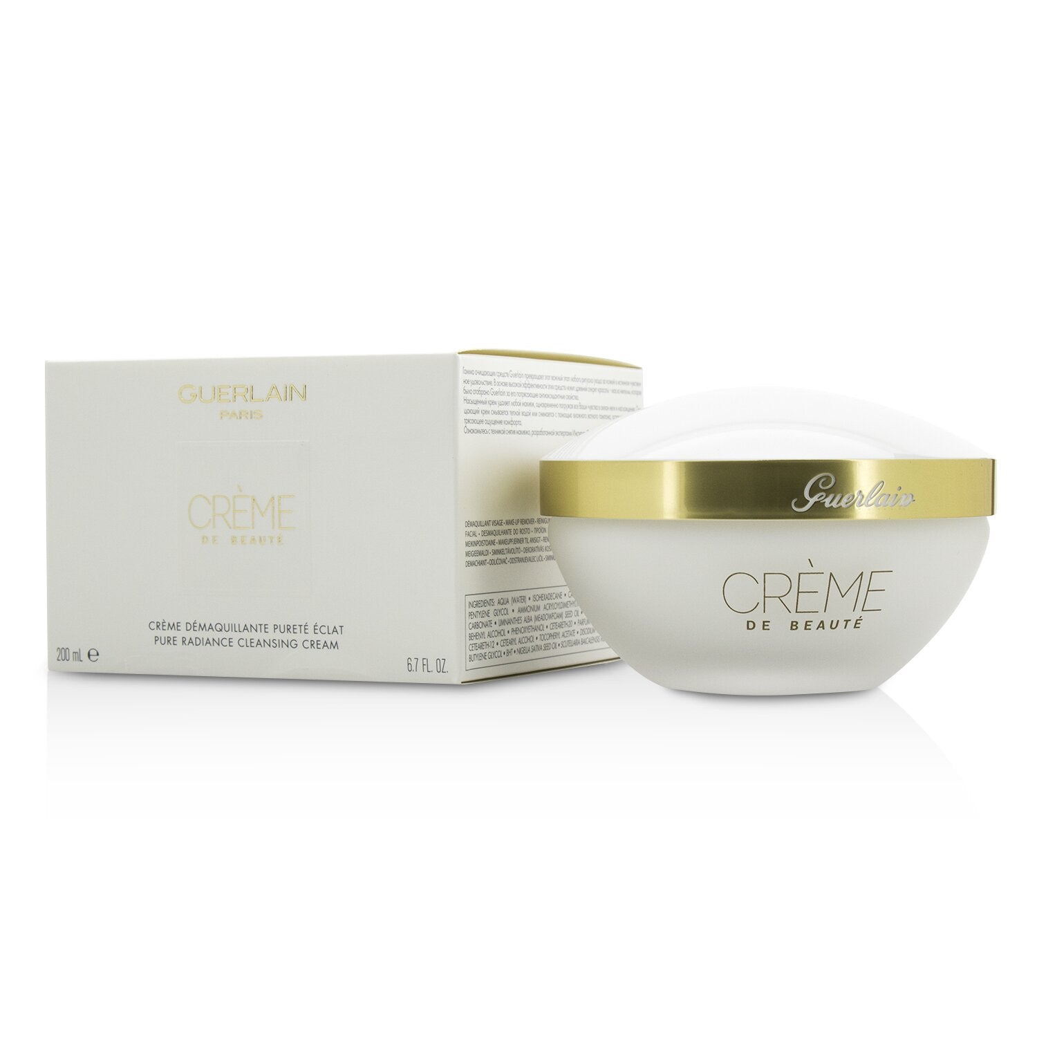 Guerlain Pure Radiance Cleansing Cream - Creme De Beaute  200ml/6.7oz