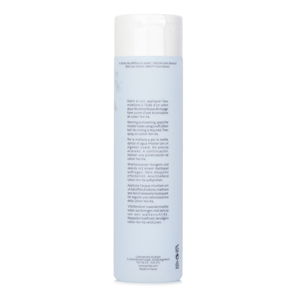 Yonka Essentials Micellar Cleansing Water With Sea Lavender - Face, Eyes