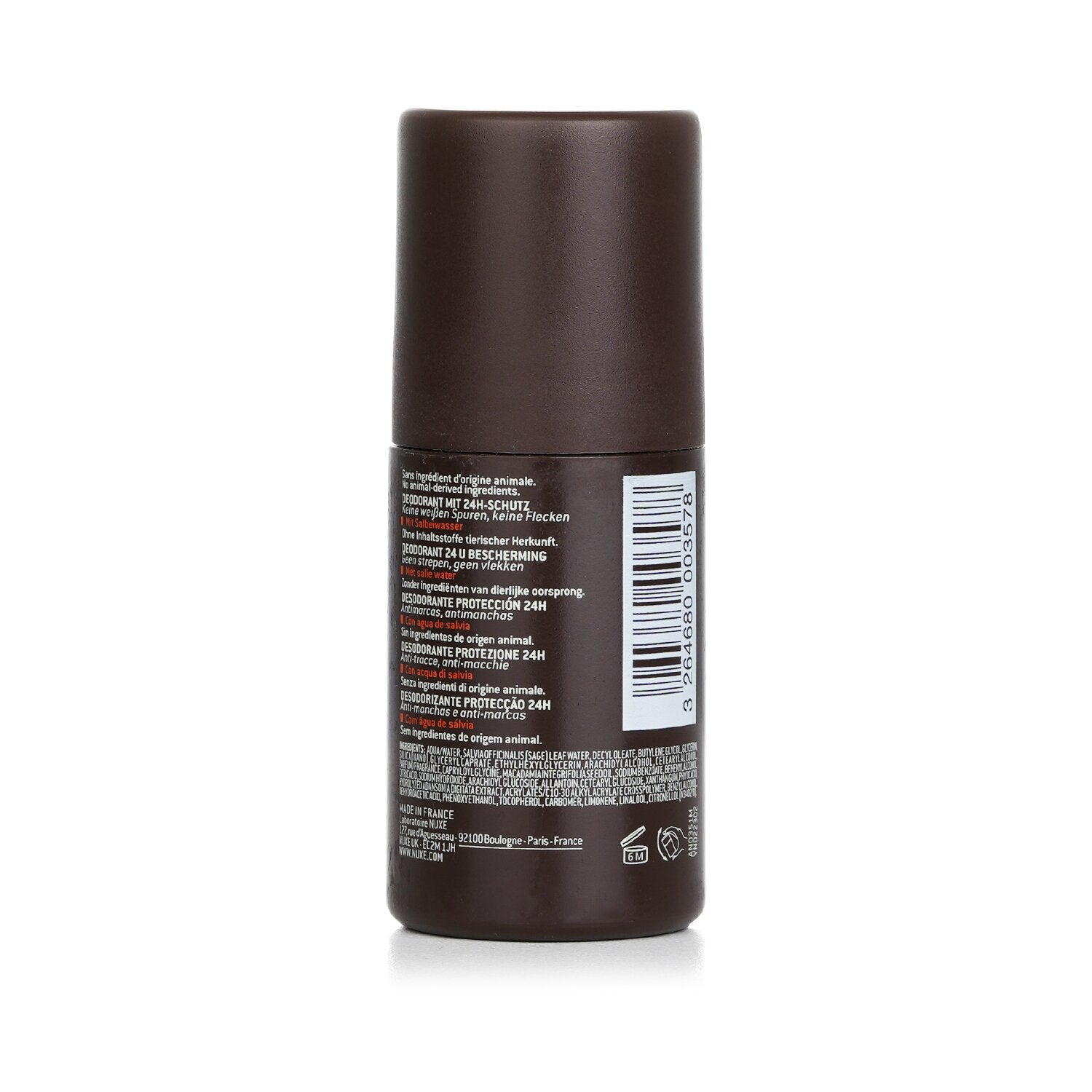 Nuxe Men 24HR Protection Deodorant  50ml/1.6oz