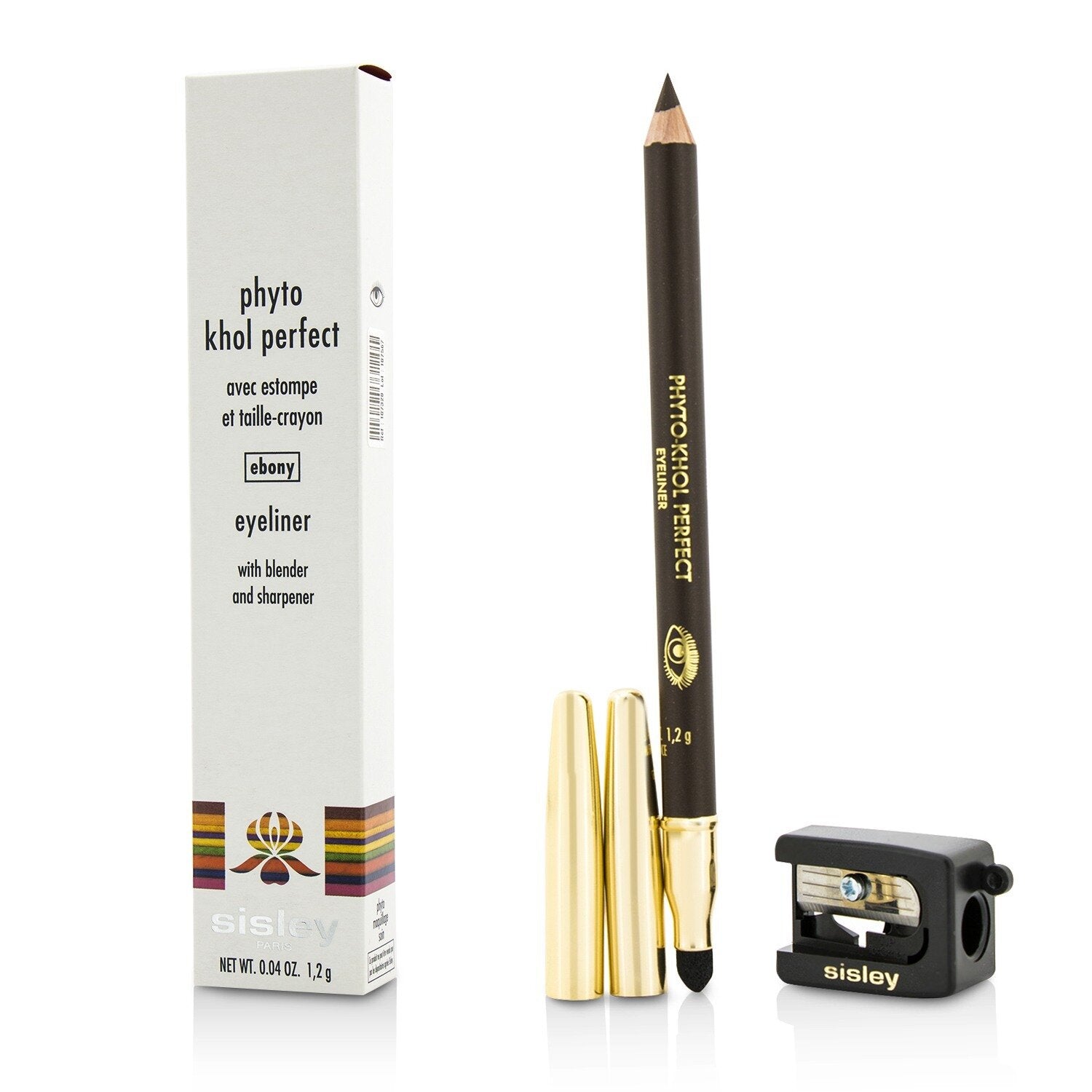 Sisley Phyto Khol Perfect Eyeliner (With Blender and Sharpener) - # Ebony 1.2g/0