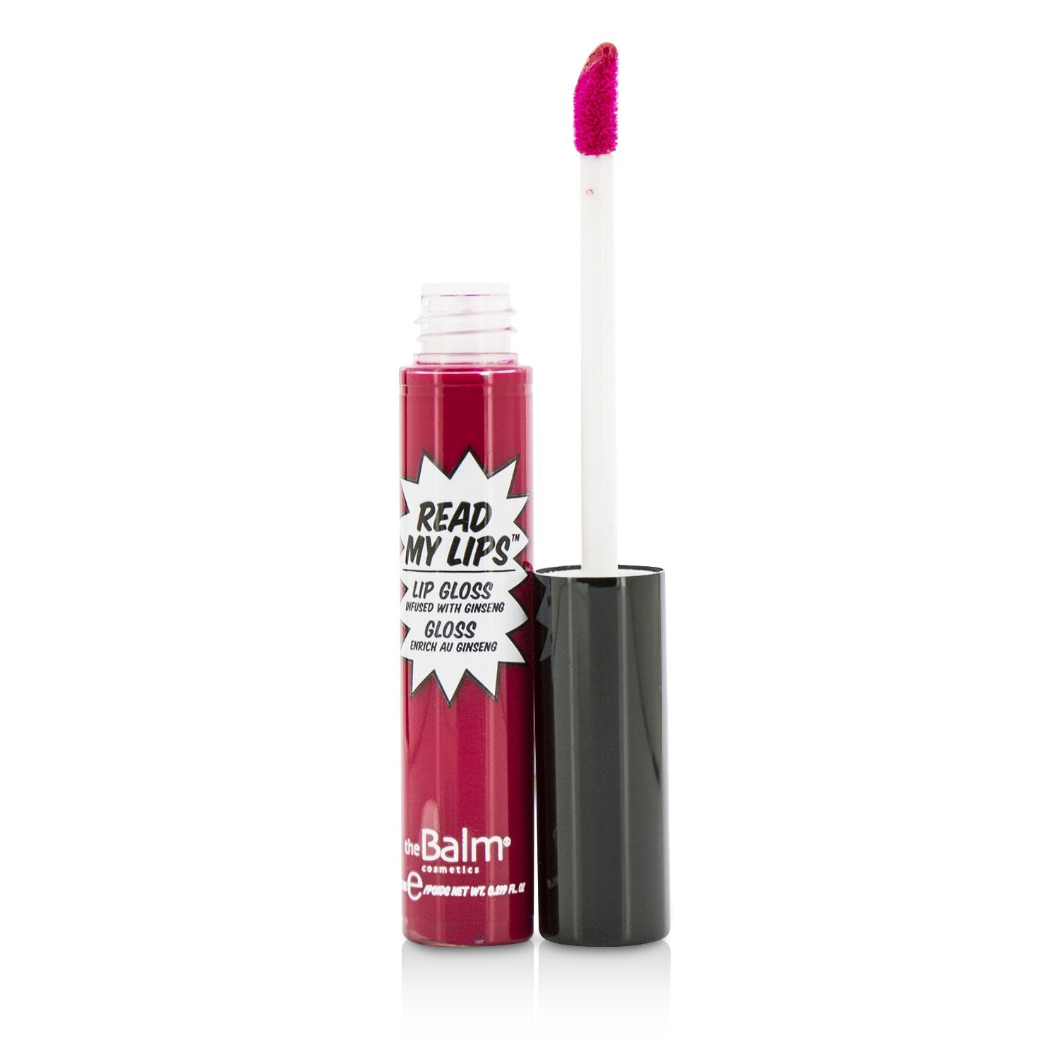 TheBalm Read My Lips (Lip Gloss Infused With Ginseng) - #Hubba Hubba!  6.5ml/0.2