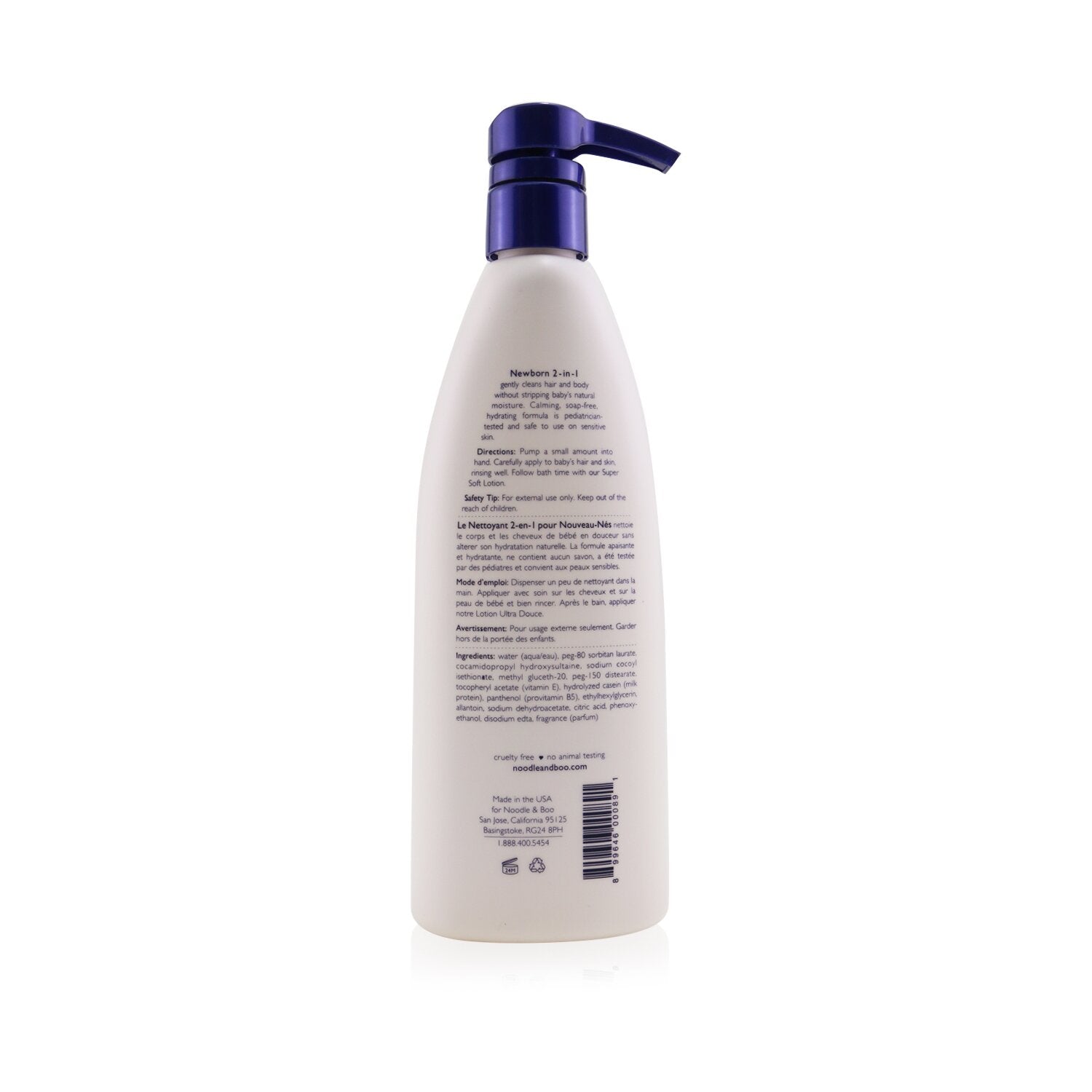 Noodle &amp; Boo Newborn 2-in-1 Hair &amp; Body Wash 473ml/16oz