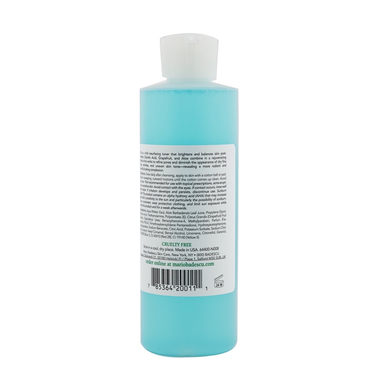 Mario Badescu Glycolic Acid Toner - For Combination/  Dry Skin Types 236ml/ 8oz