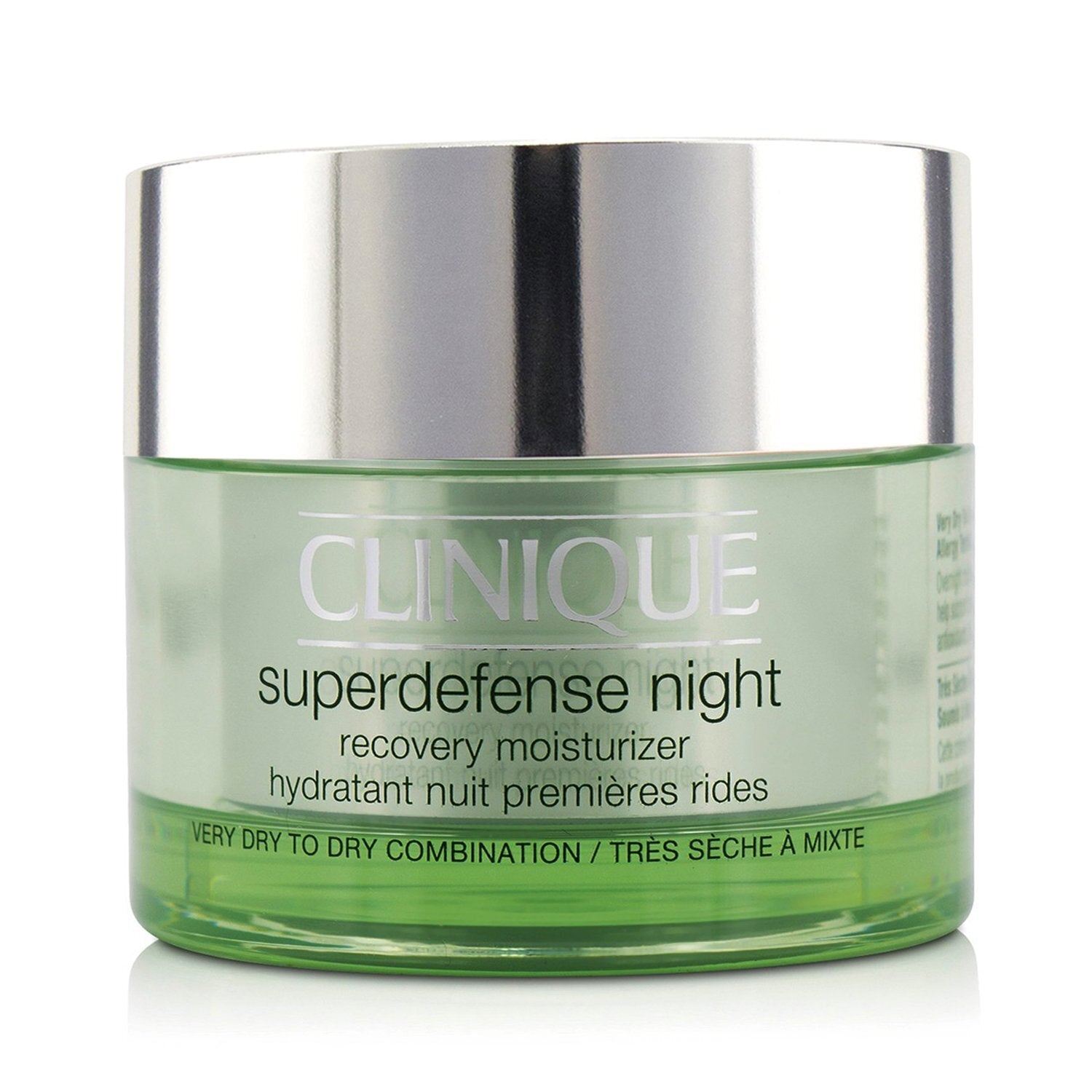 Clinique Superdefense Night Recovery Moisturizer - For Very Dry To Dry Combinati