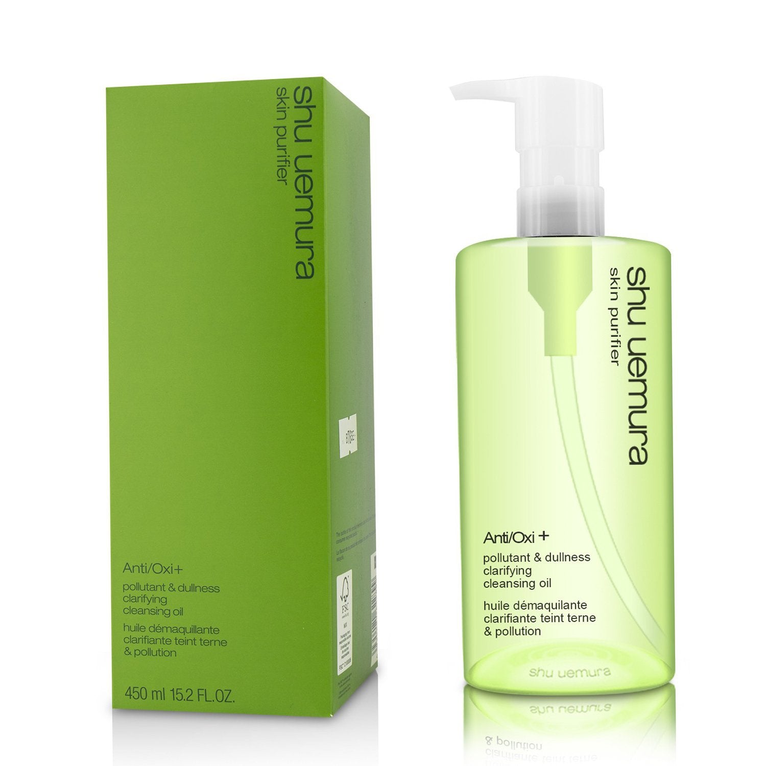 Shu Uemura Anti/Oxi+ Pollutant & Dullness Clarifying Cleansing Oil 450ml/15.2oz