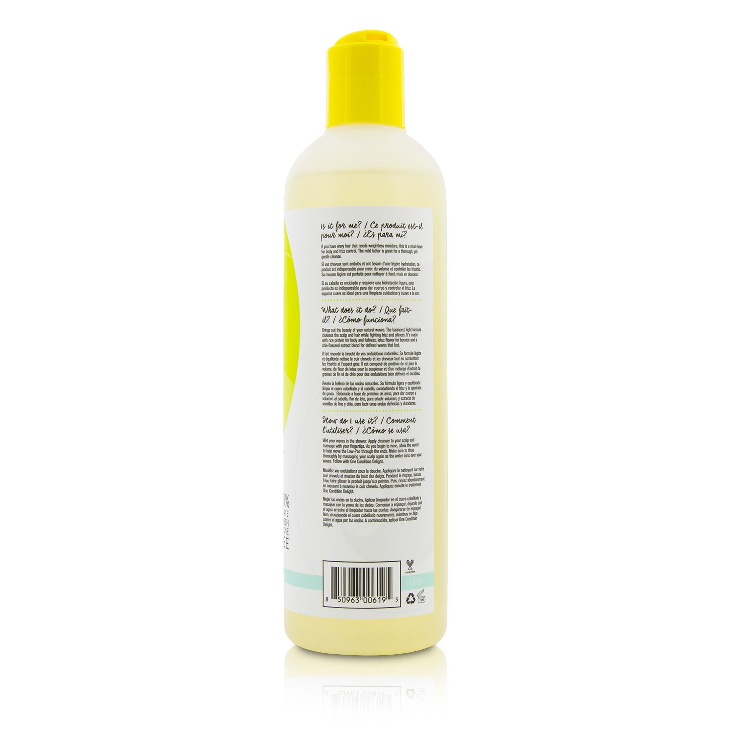 DevaCurl Low-Poo Delight (Weightless Waves Mild Lather Cleanser - For Wavy Hair)