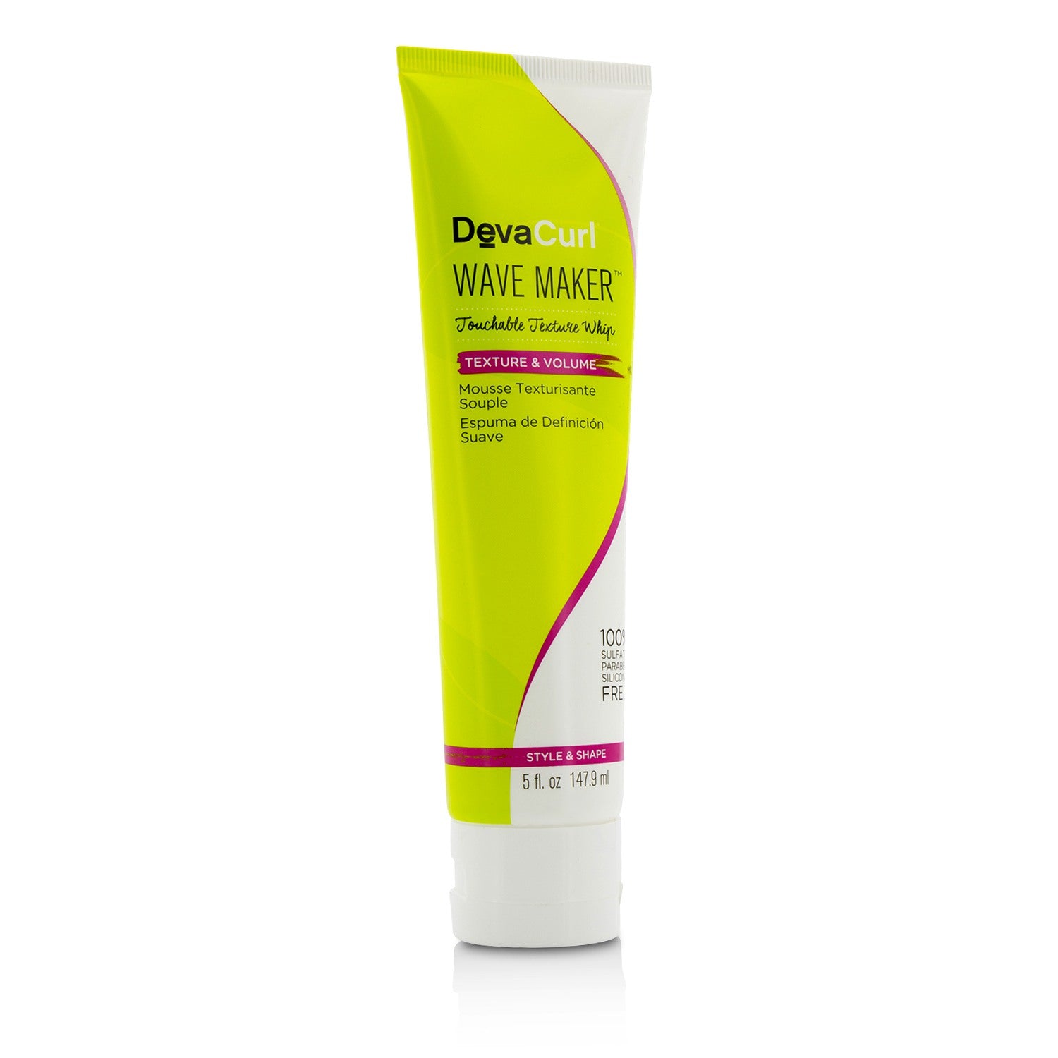 DevaCurl Wave Maker (Touchable Texture Whip - Texture &amp; Volume) 147.9ml/5oz