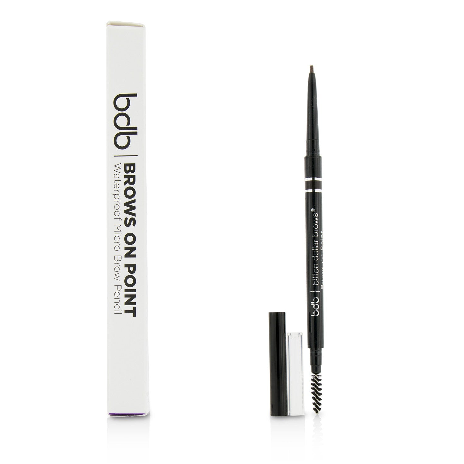 Billion Dollar Brows Brows On Point Waterproof Micro Brow Pencil - Raven  0.045g