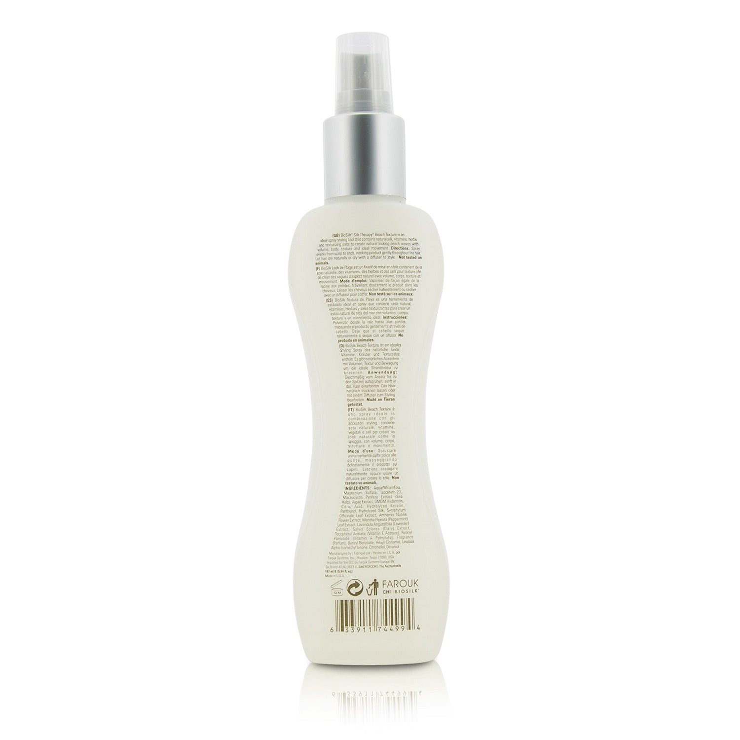 BioSilk Silk Therapy Beach Texture Spray 167ml/5.64oz