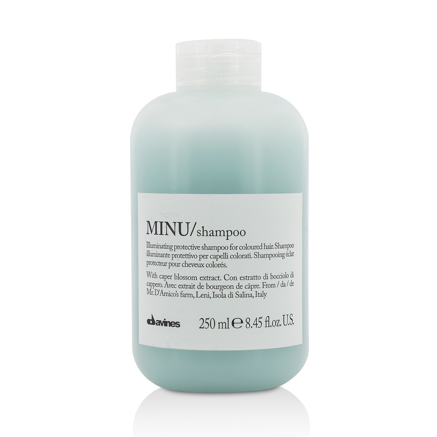 Davines Minu Shampoo Illuminating Protective Shampoo (For Coloured Hair) 250ml/8