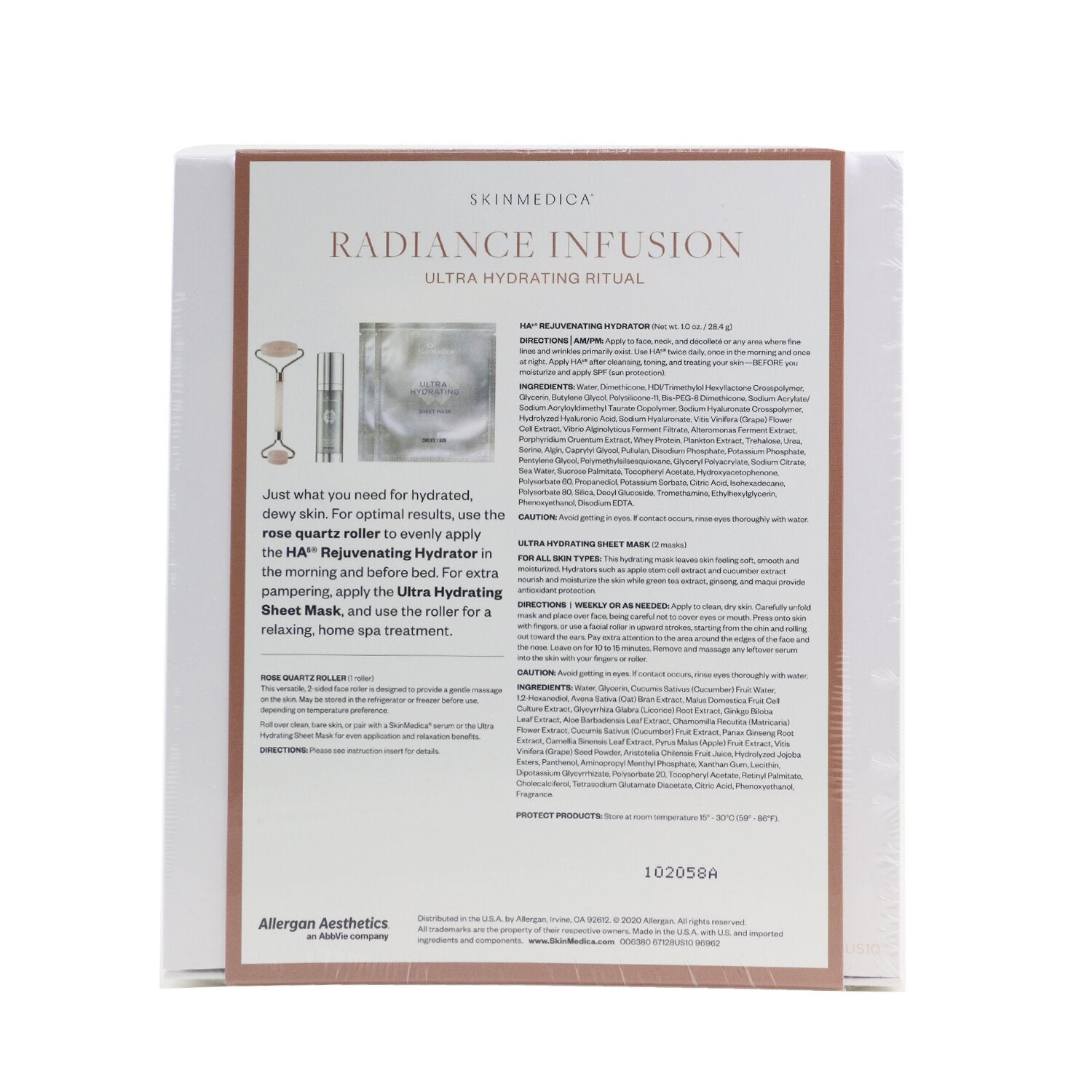 Skin Medica Radiance Infusion Ultra Hydrating Ritual Set: HA Rejuvenating Hydrat