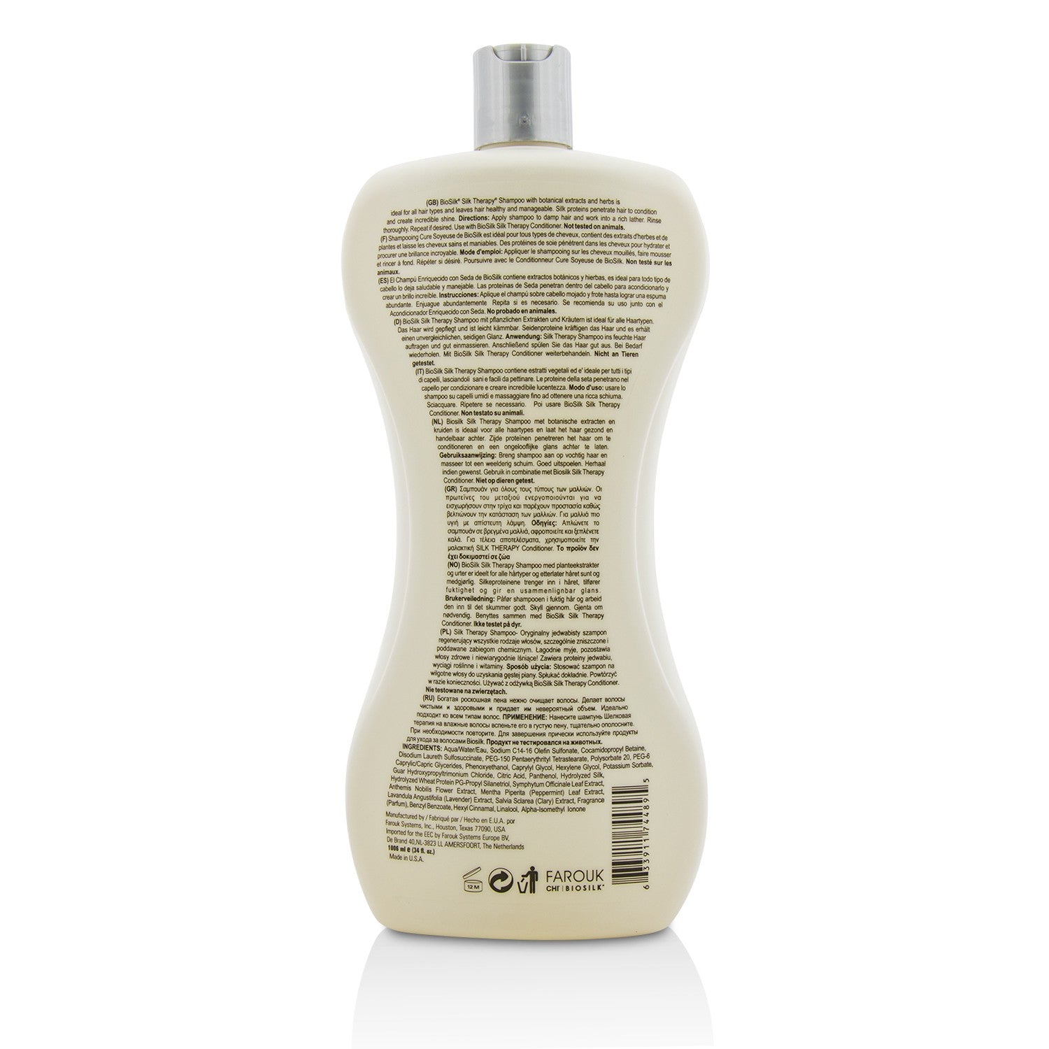 BioSilk Silk Therapy Shampoo  1000ml/34oz