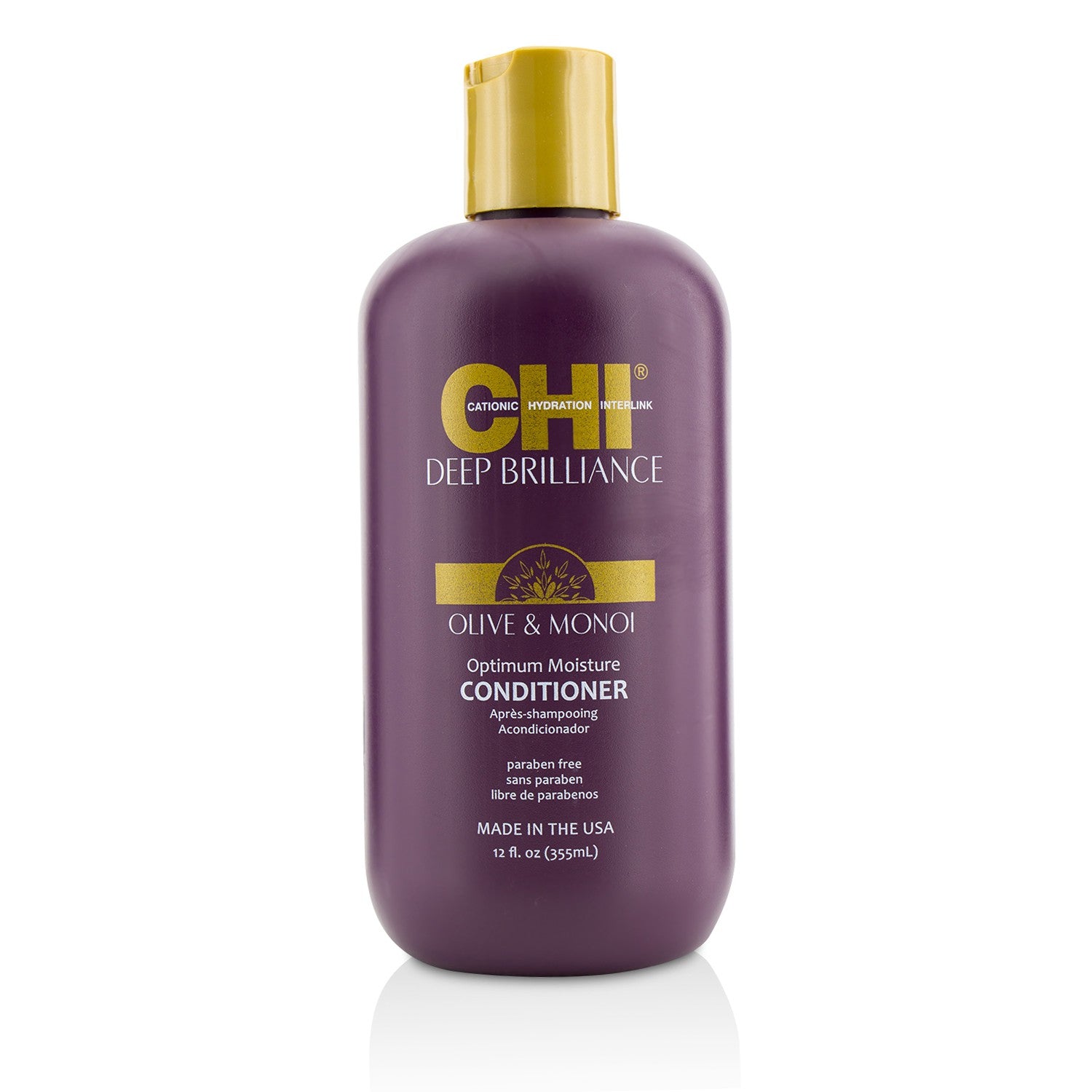 CHI Deep Brilliance Olive &amp; Monoi Optimum Moisture Conditioner 355ml/12oz