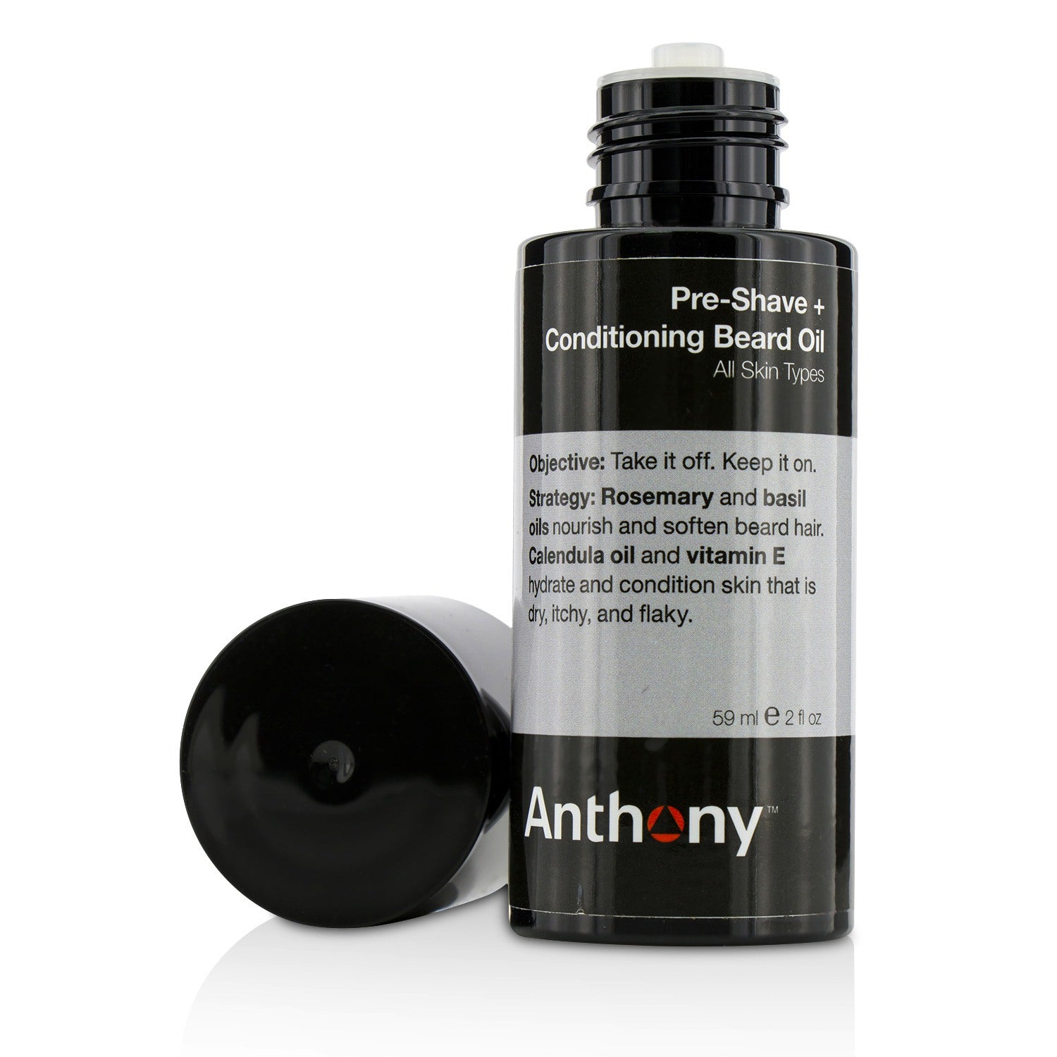 Anthony Logistics For Men Pre-Shave + Conditioning Beard Oil - For All Skin Type