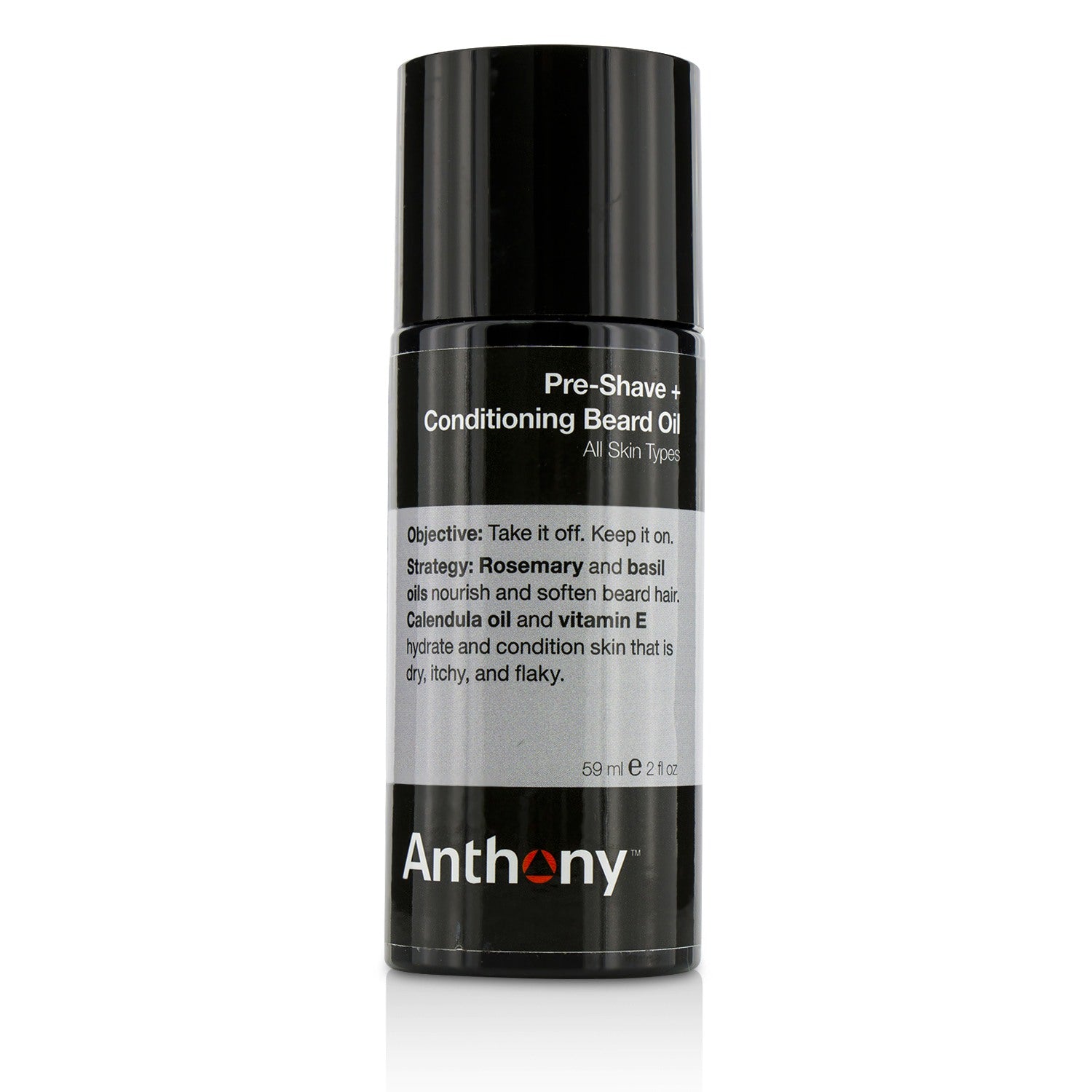 Anthony Logistics For Men Pre-Shave + Conditioning Beard Oil - For All Skin Type